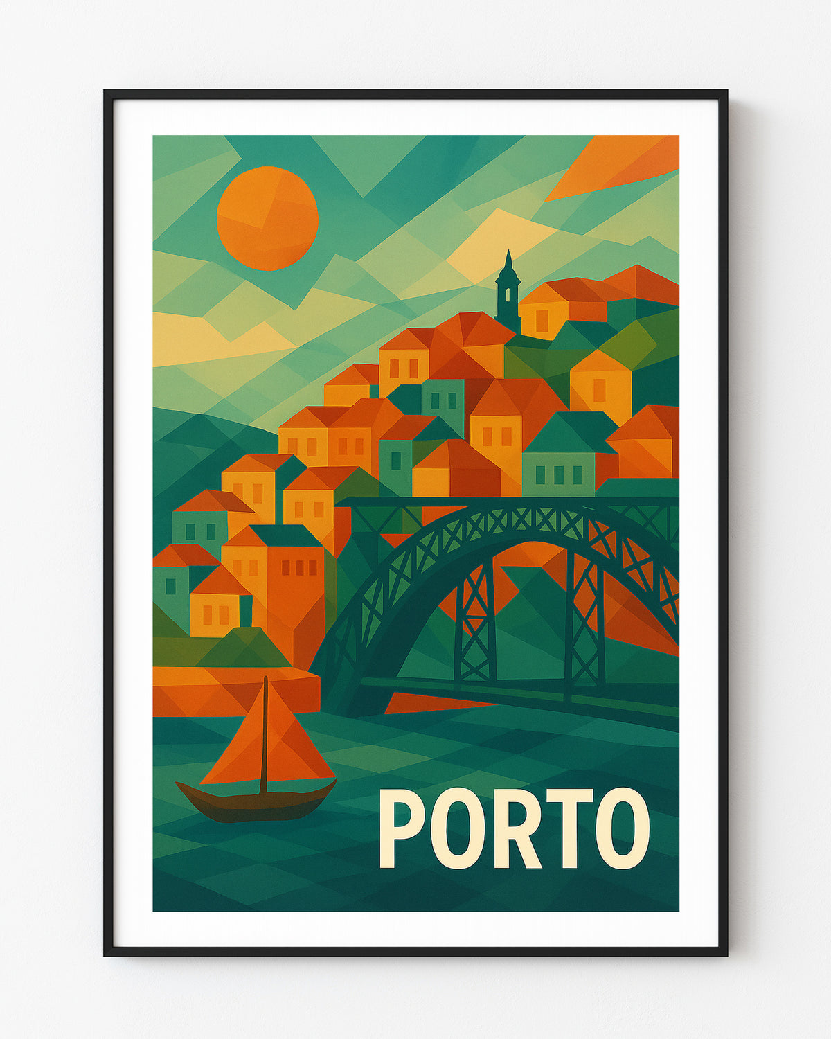 Porto graphic print