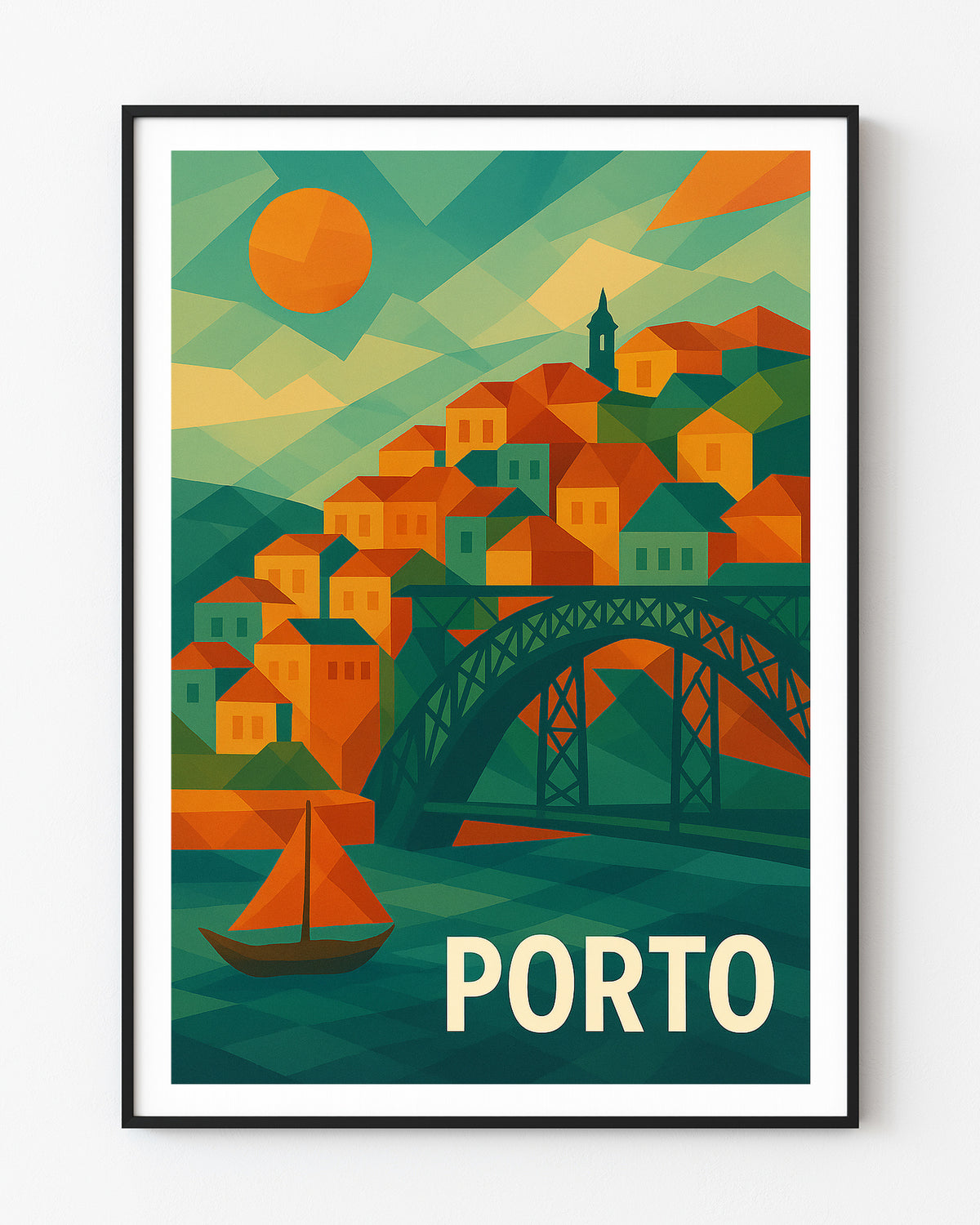 Porto graphic print