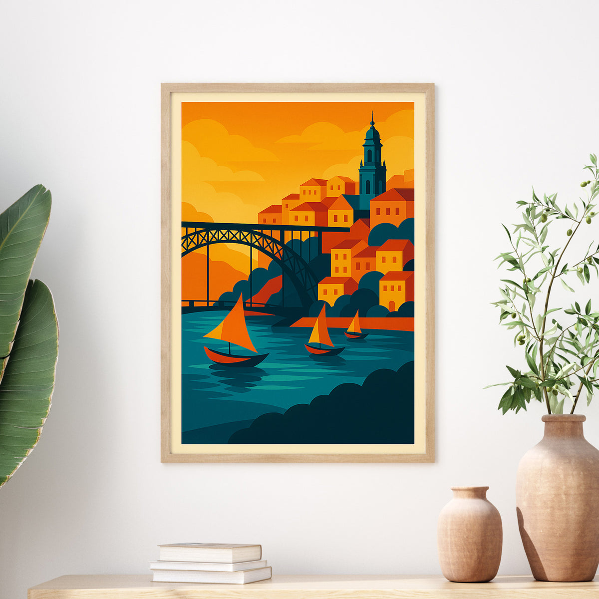 Porto graphic print