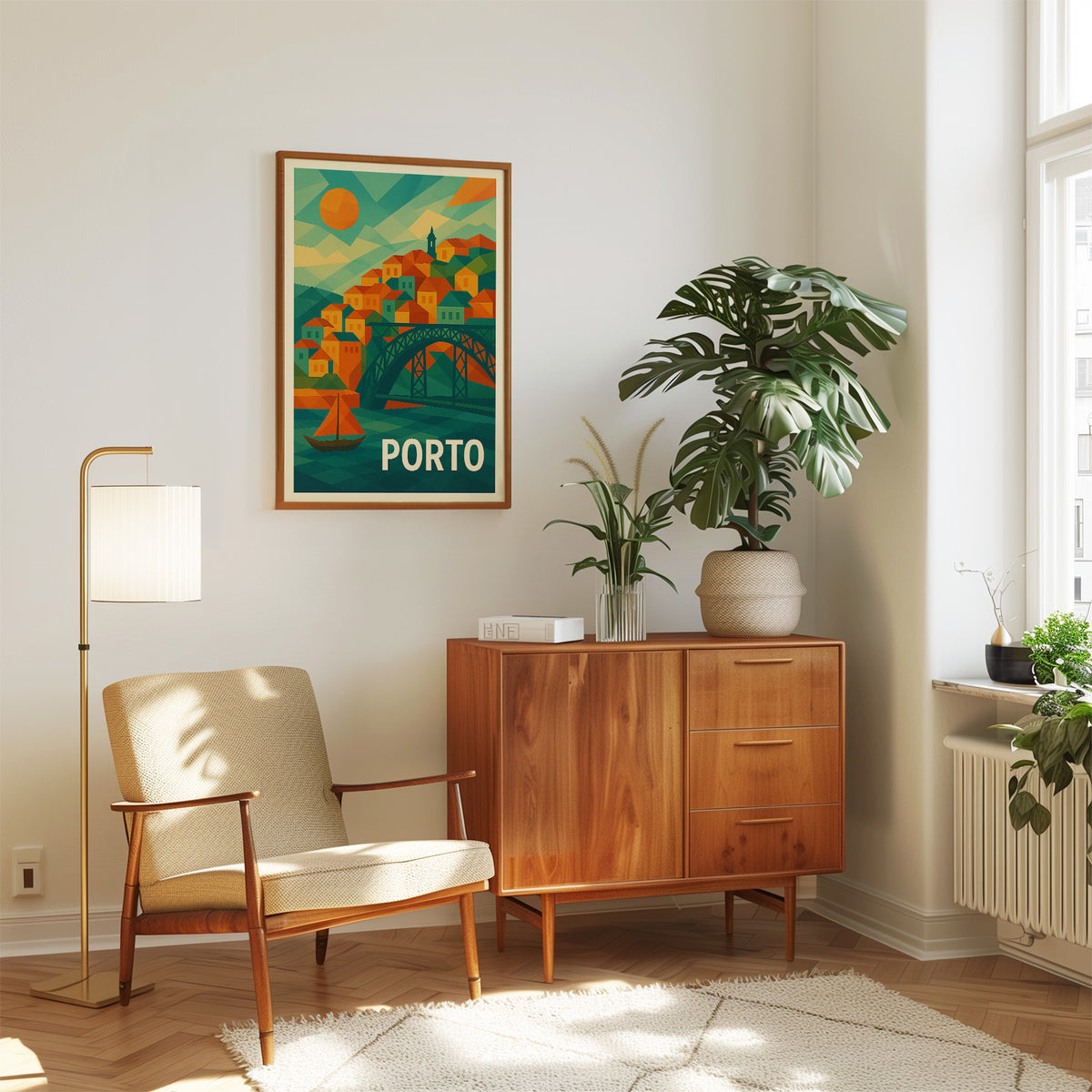 Porto graphic print