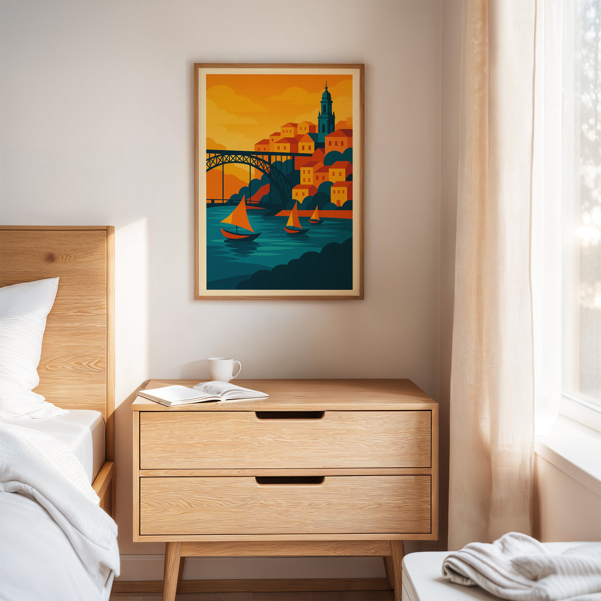 Porto graphic print
