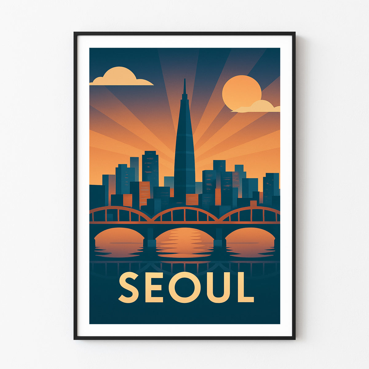 Seoul graphic print