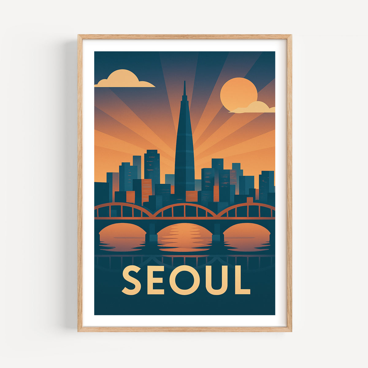 Seoul graphic print