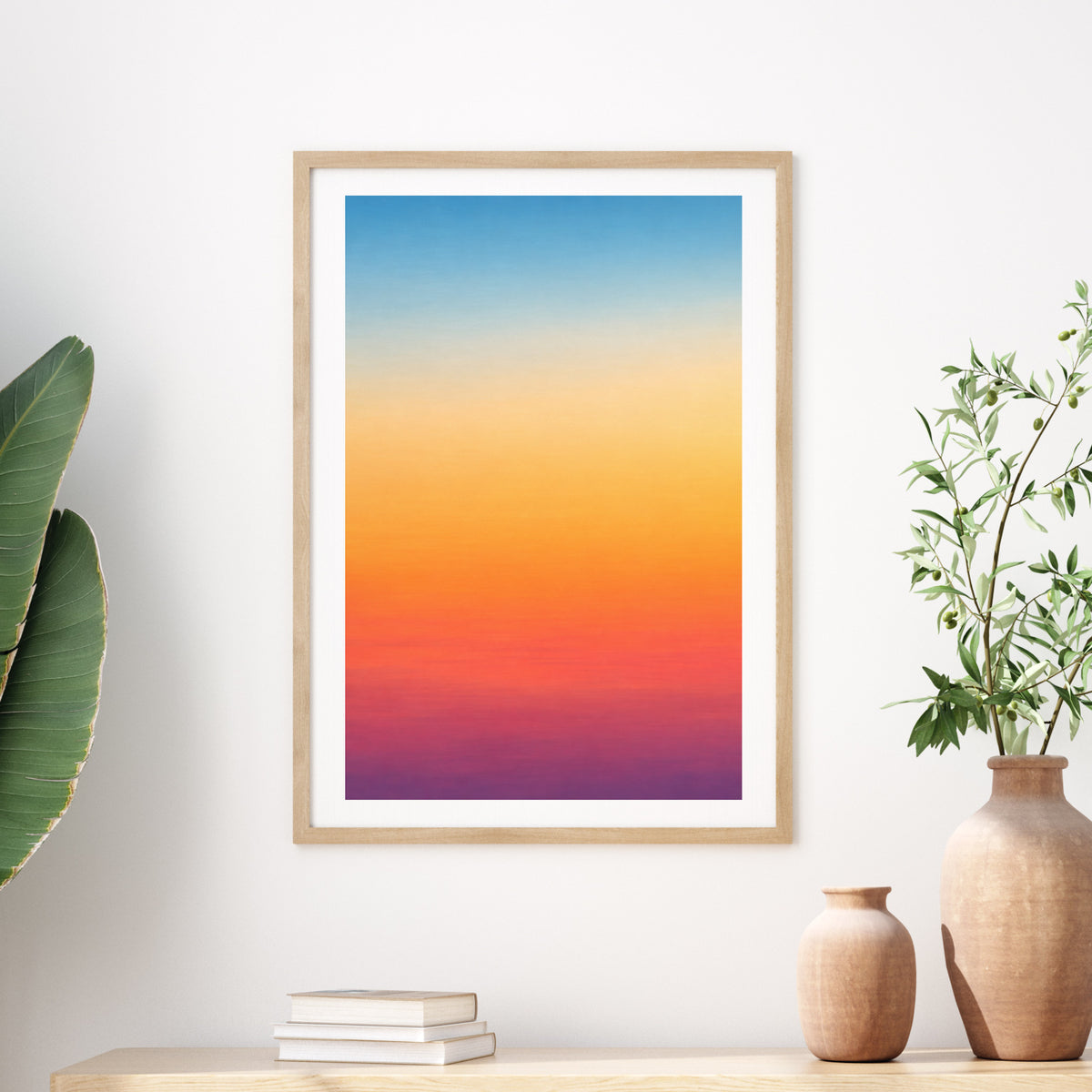Sunset Gradient print