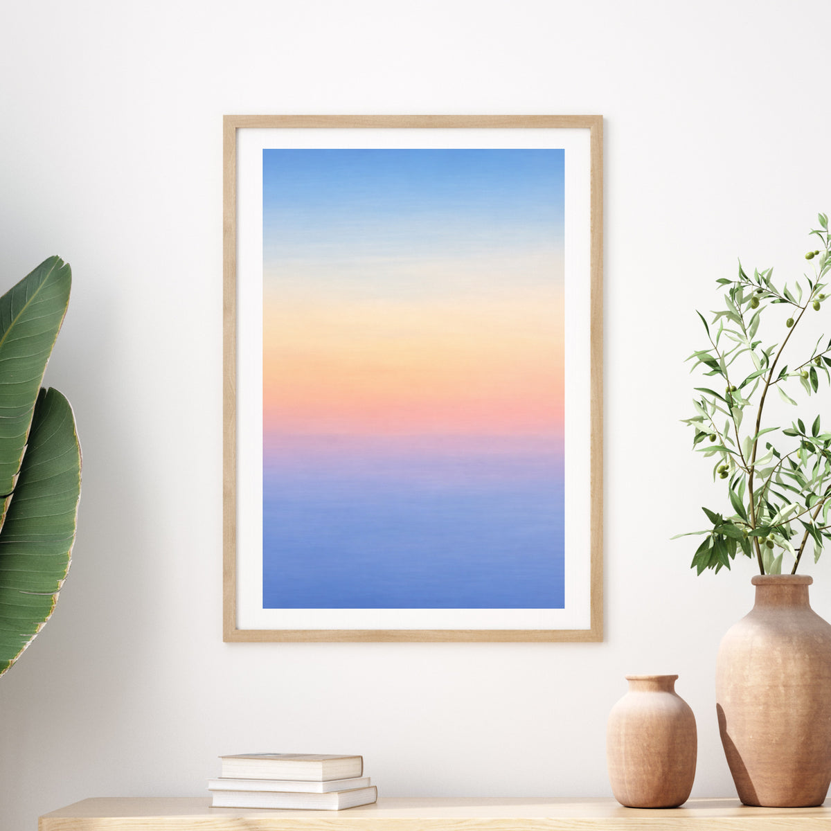 Sunset Gradient print