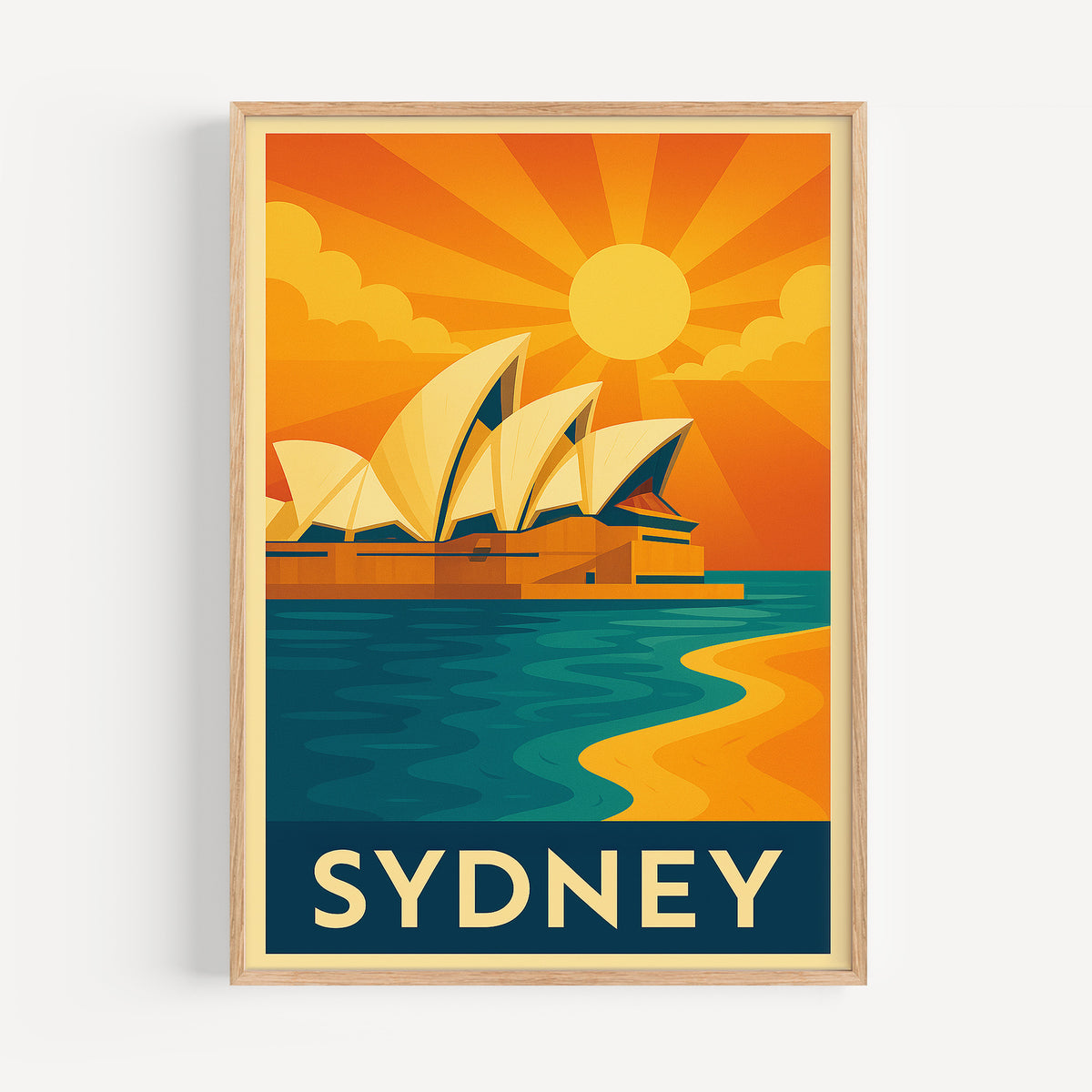 Sydney graphic print