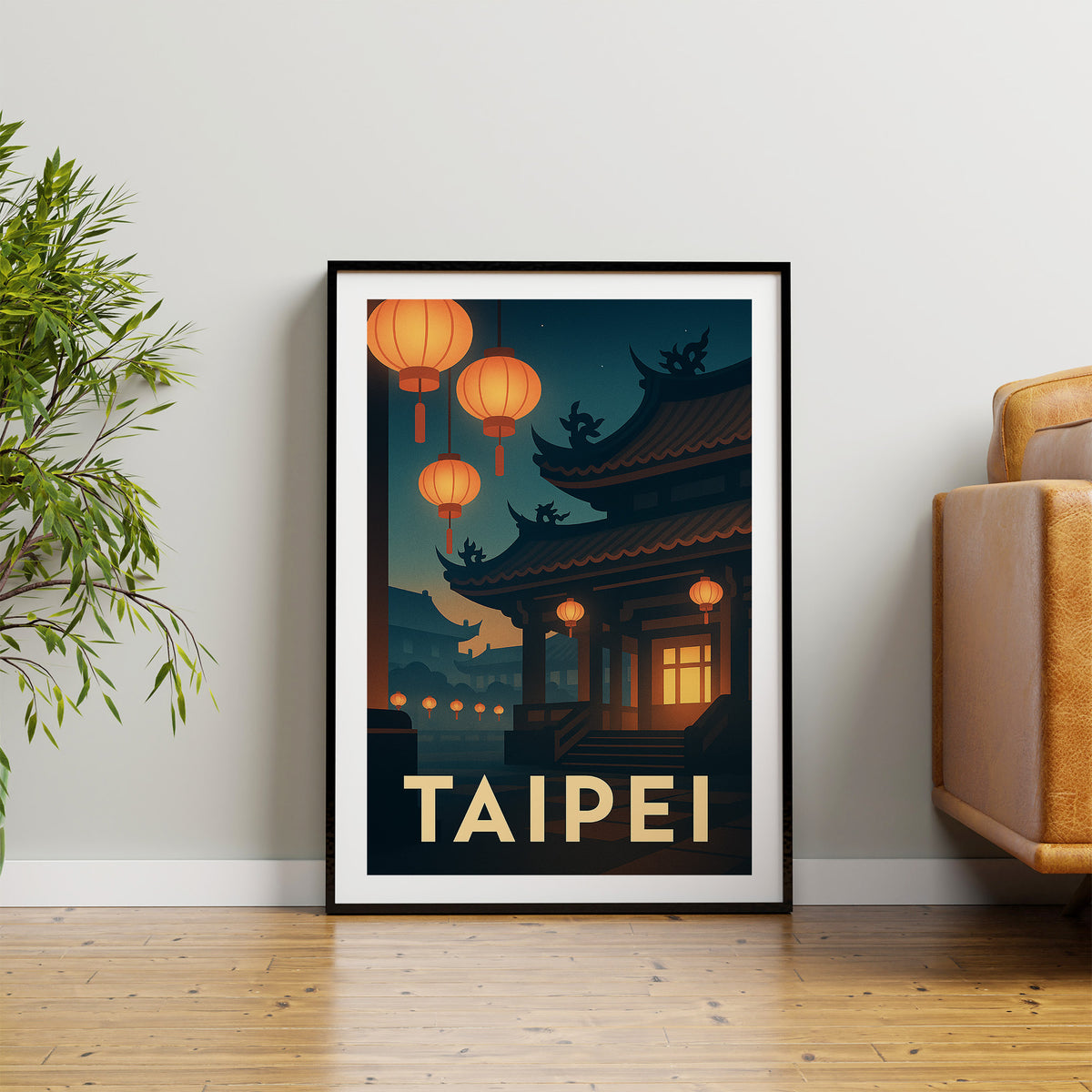 Taipei graphic print