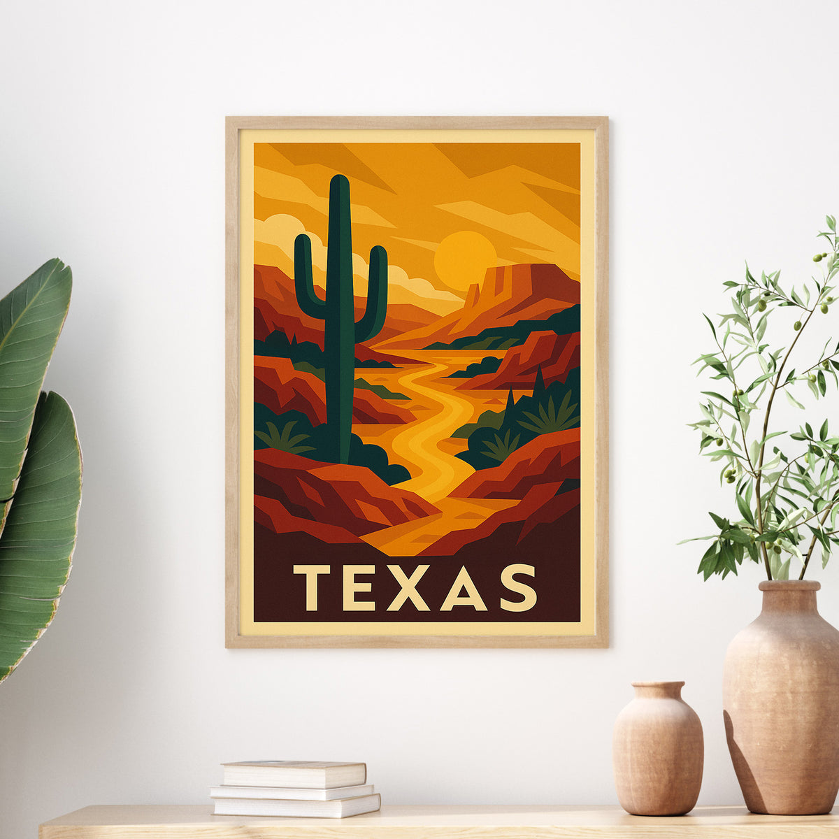 Texas graphic print