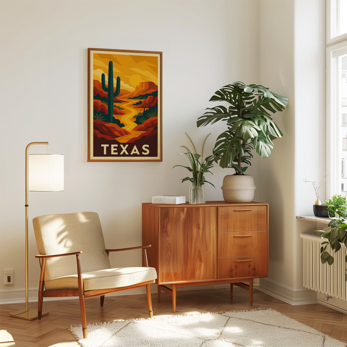 Texas graphic print