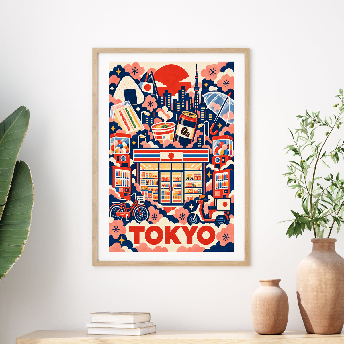 Tokyo graphic print