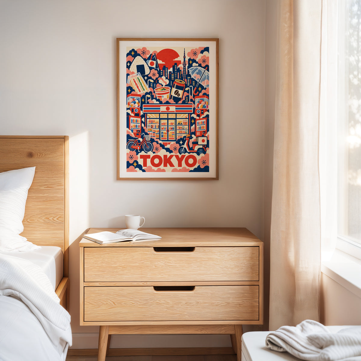 Tokyo graphic print
