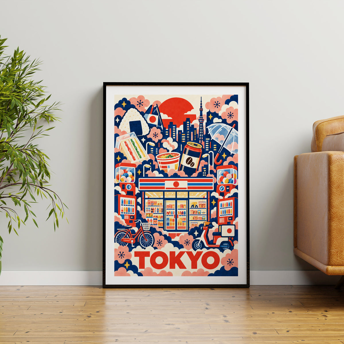 Tokyo graphic print