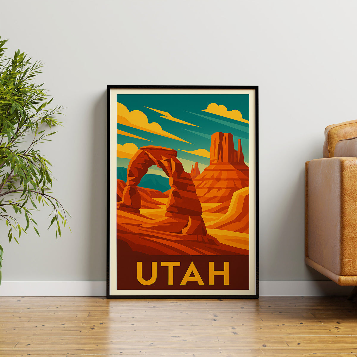 Utah graphic print