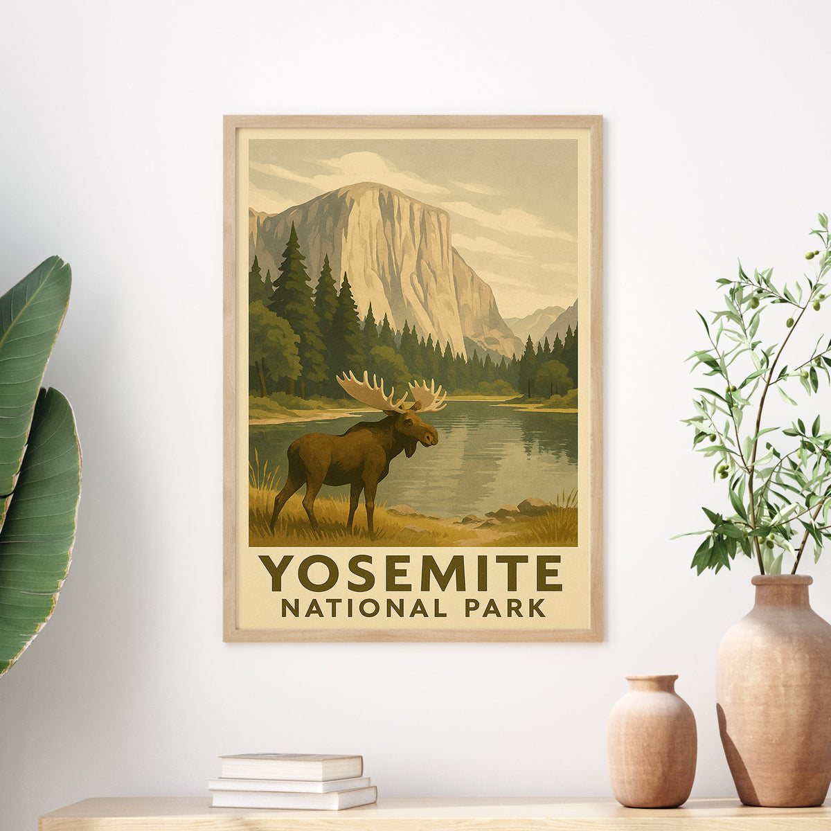 Yosemite graphic print