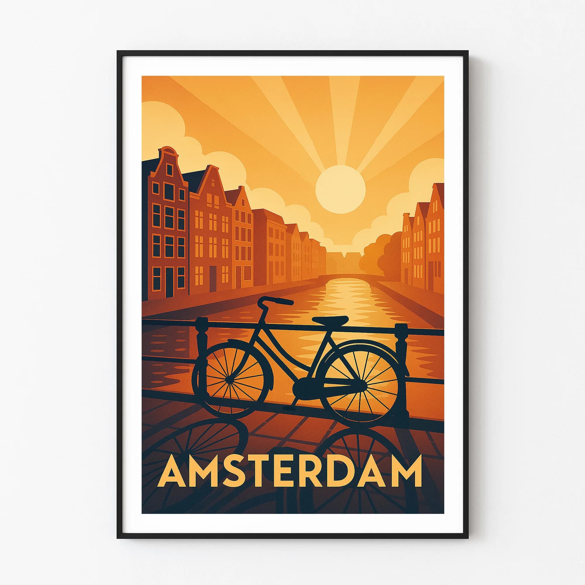 Amsterdam graphic print