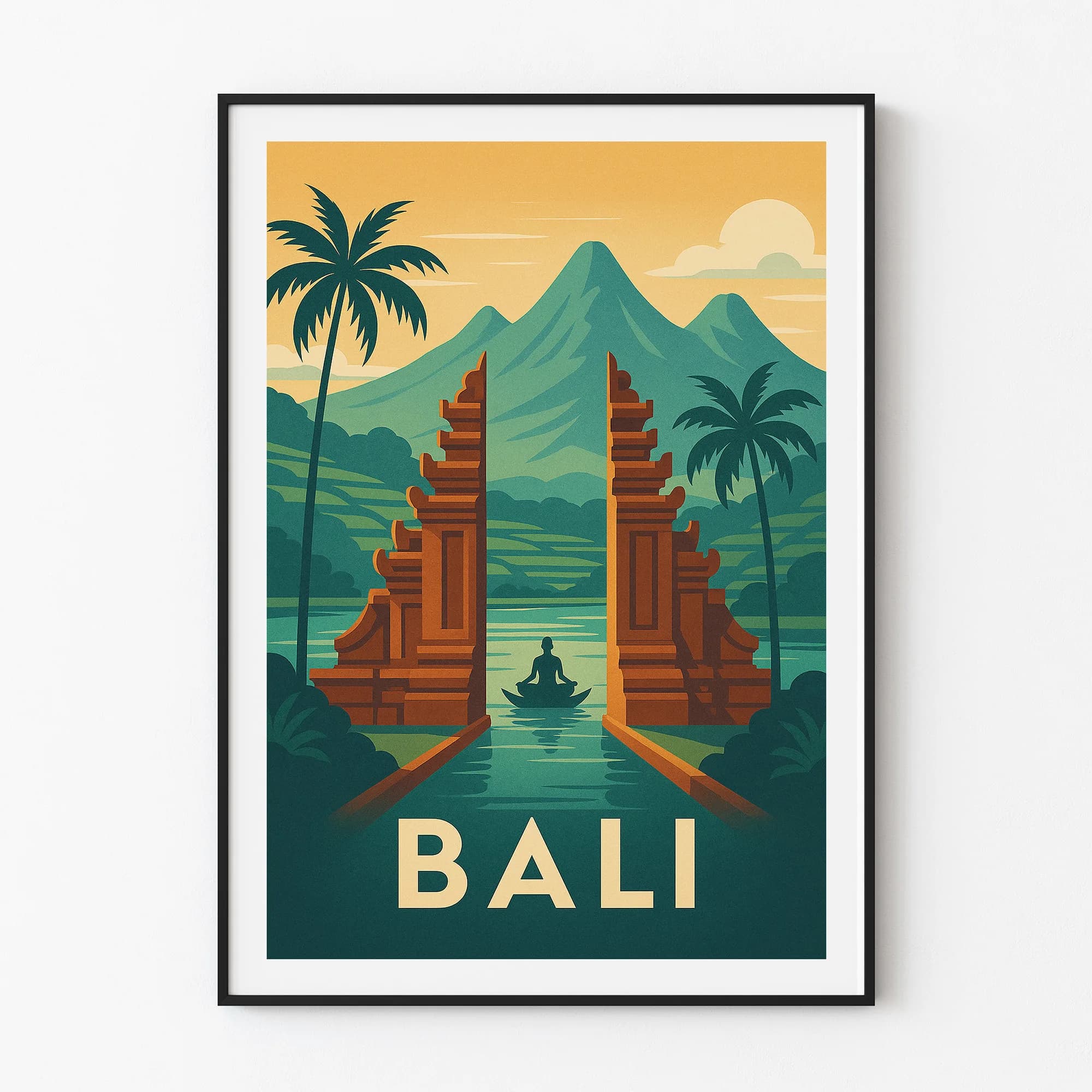 Bali graphic print