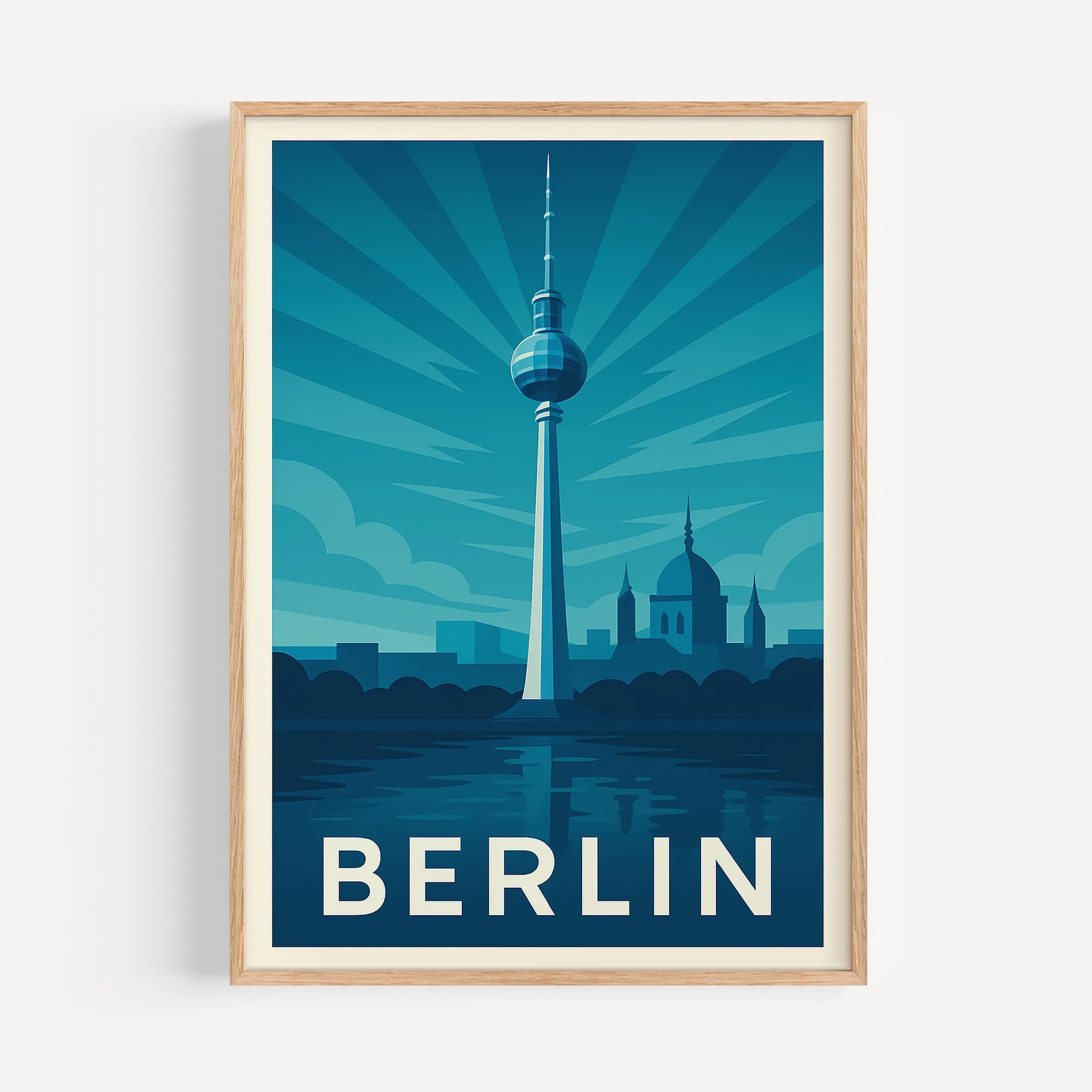 Berlin graphic print