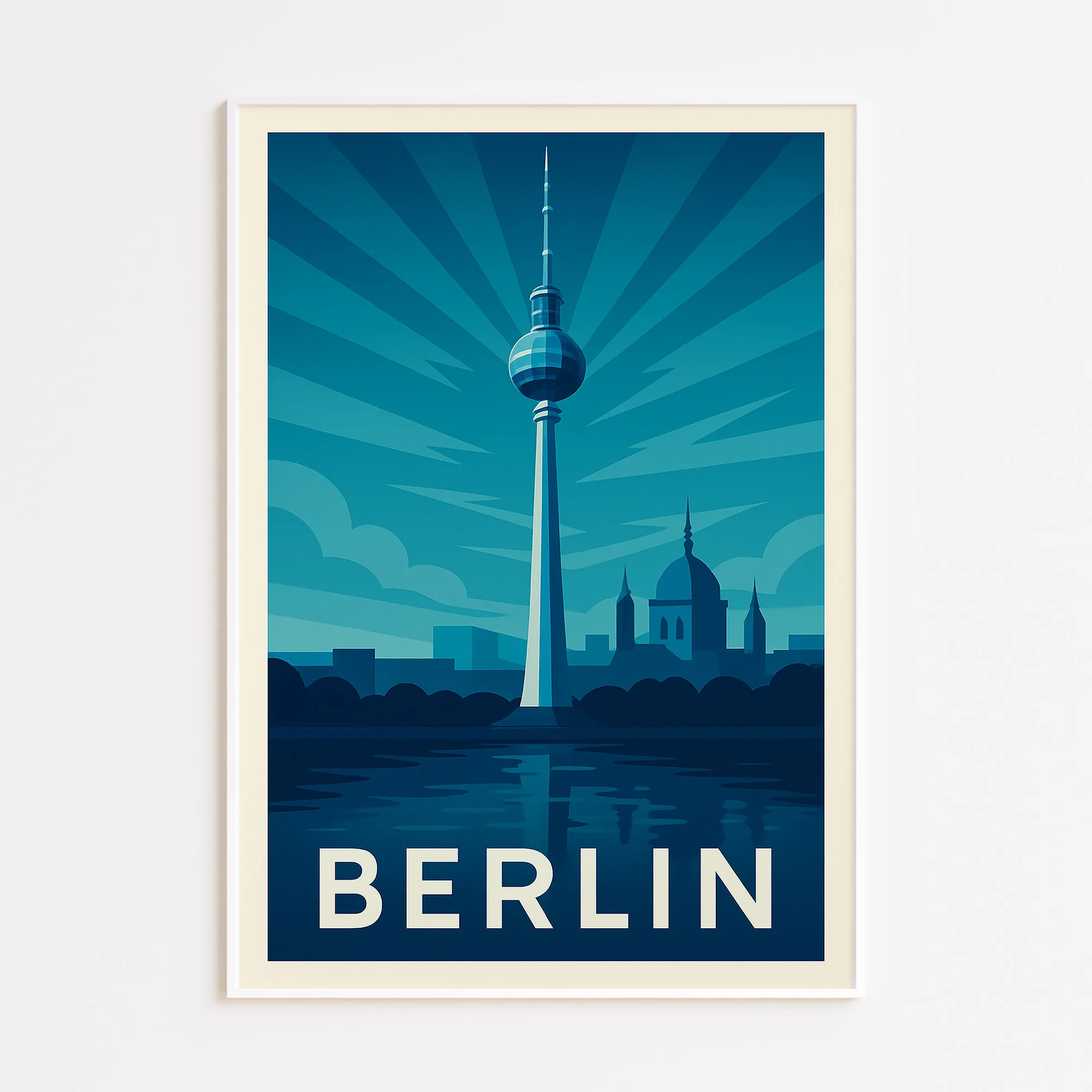 Berlin graphic print