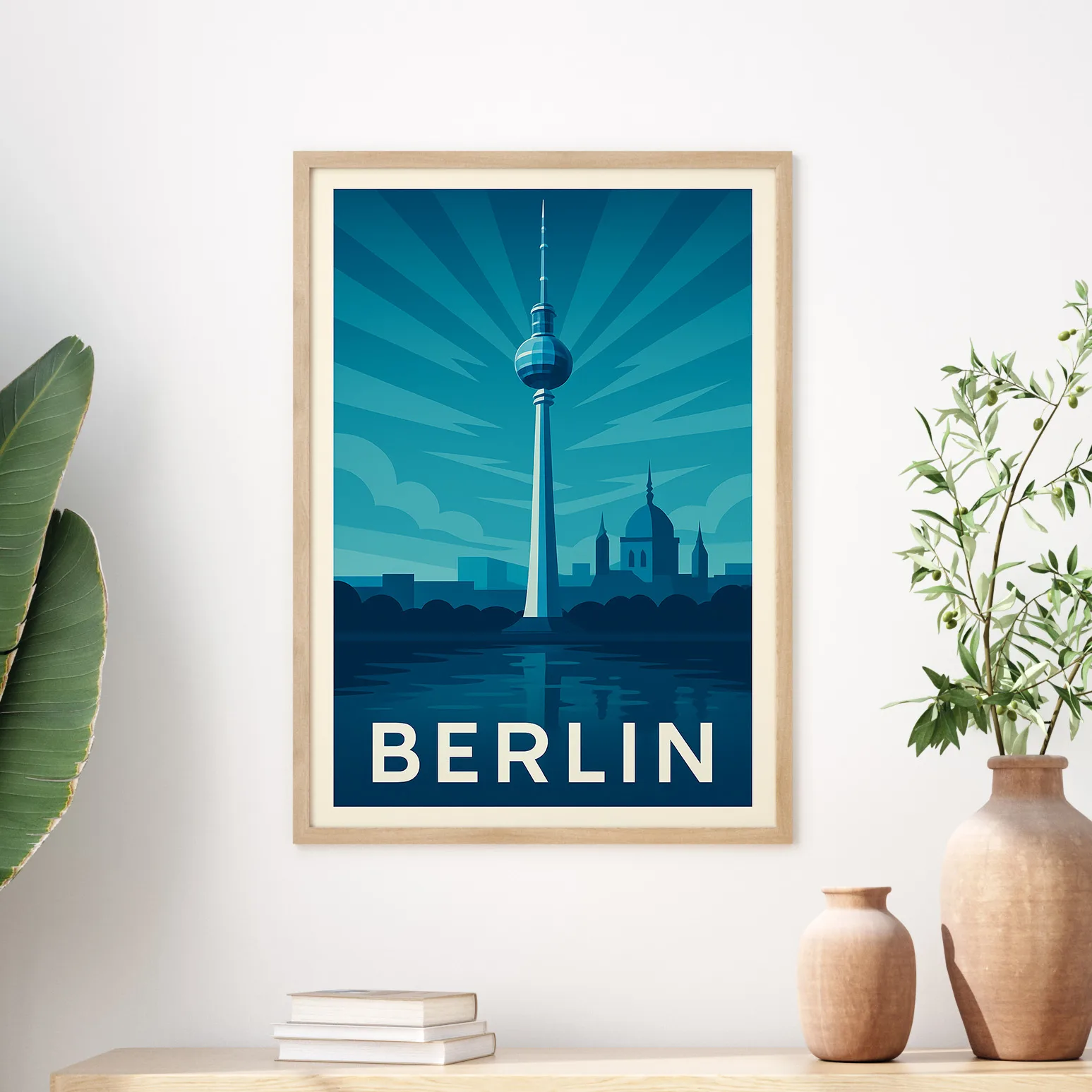 Berlin graphic print
