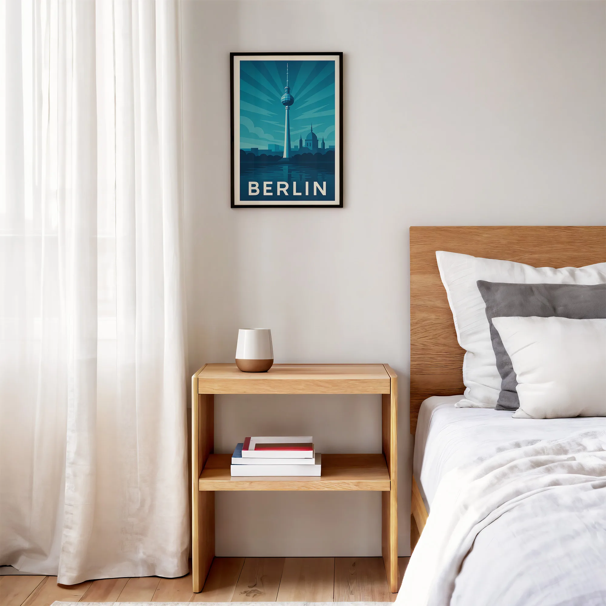 Berlin graphic print