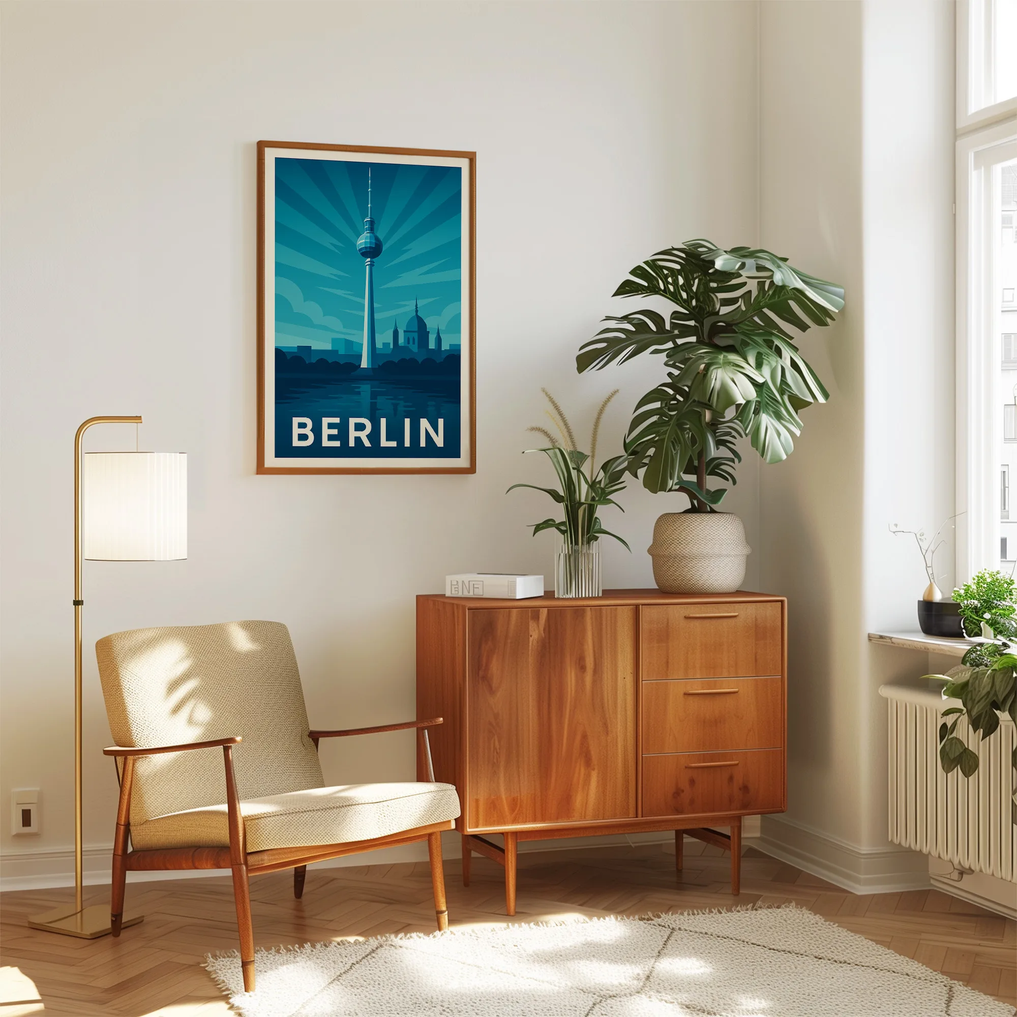 Berlin graphic print