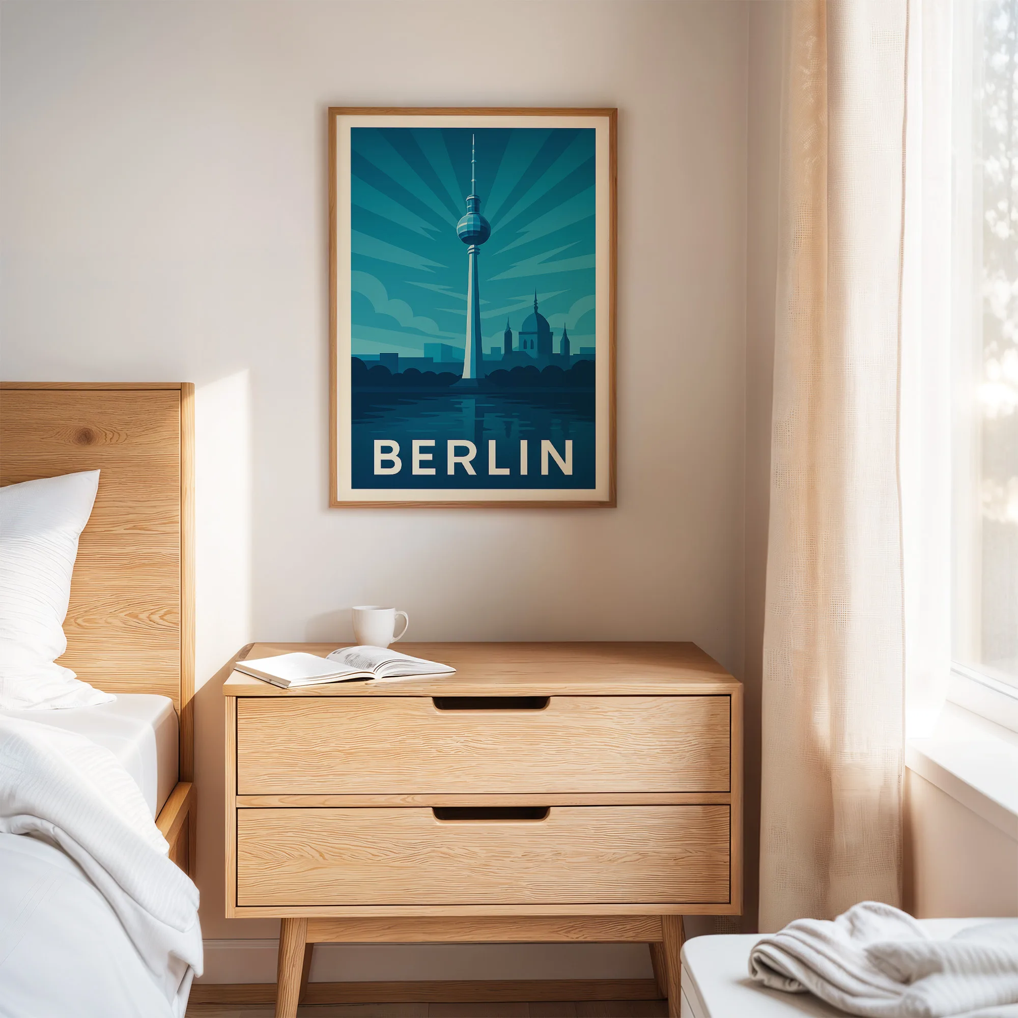 Berlin graphic print