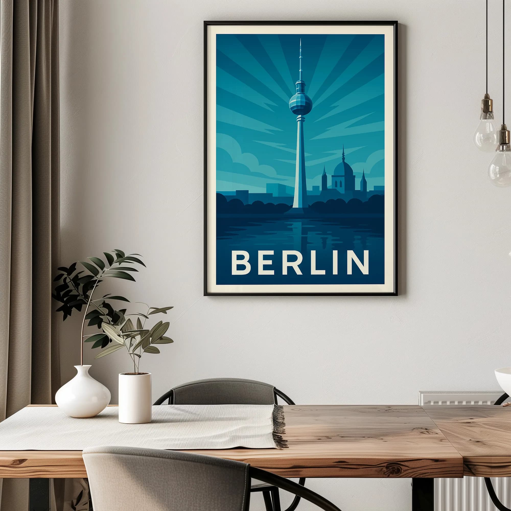Berlin graphic print