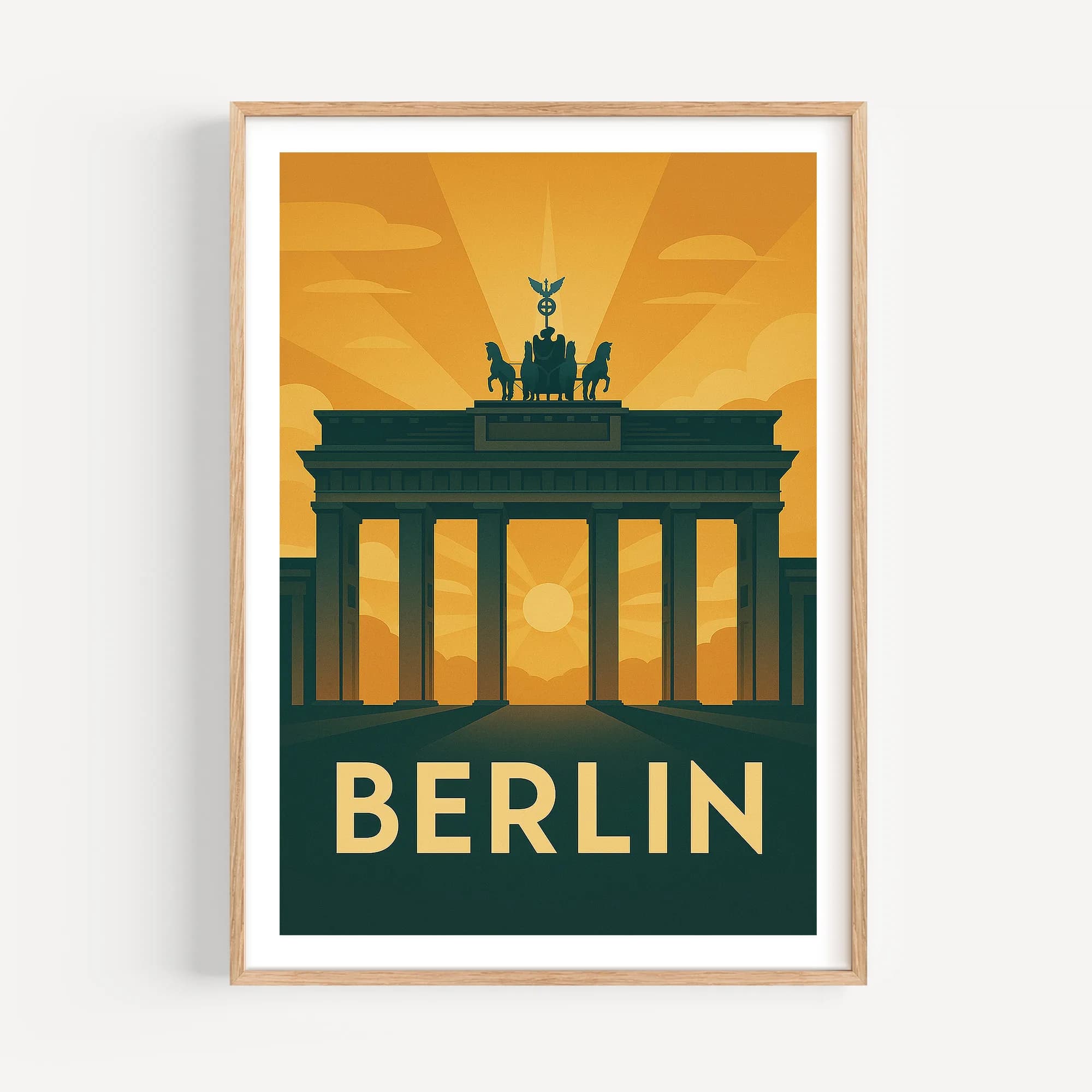Berlin graphic print