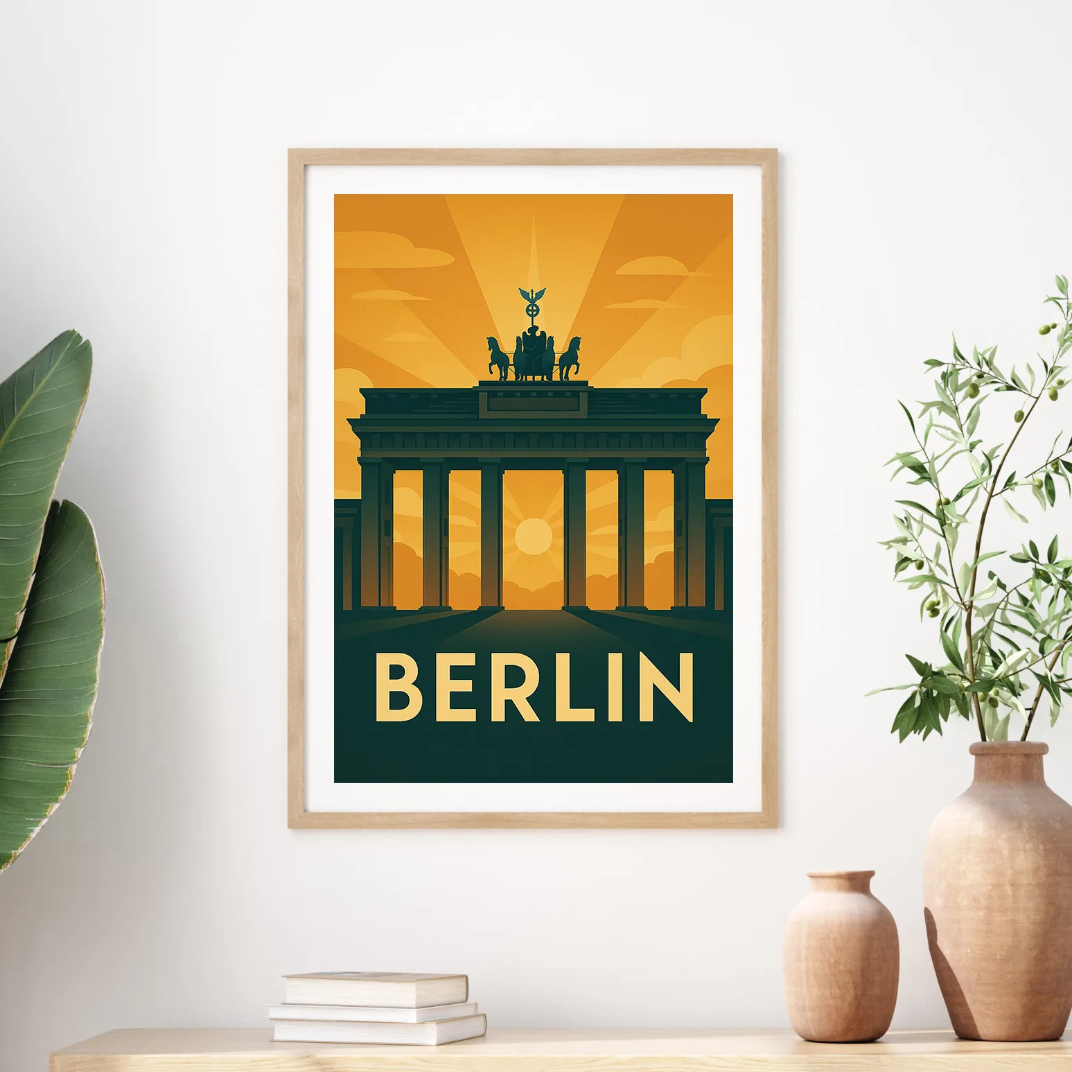 Berlin graphic print