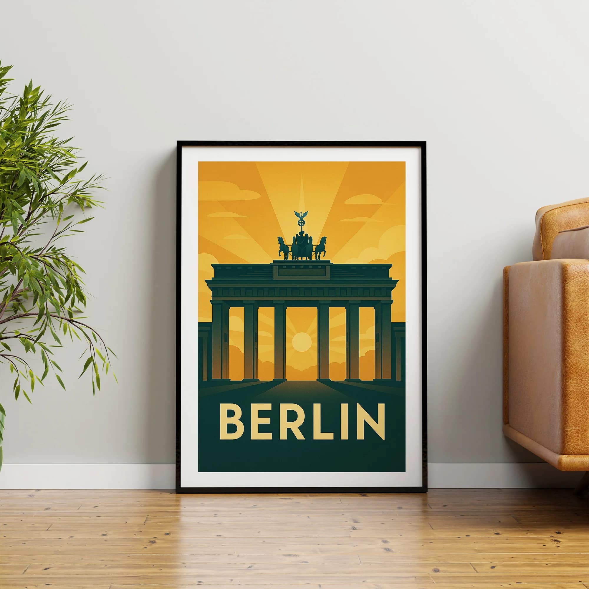 Berlin graphic print