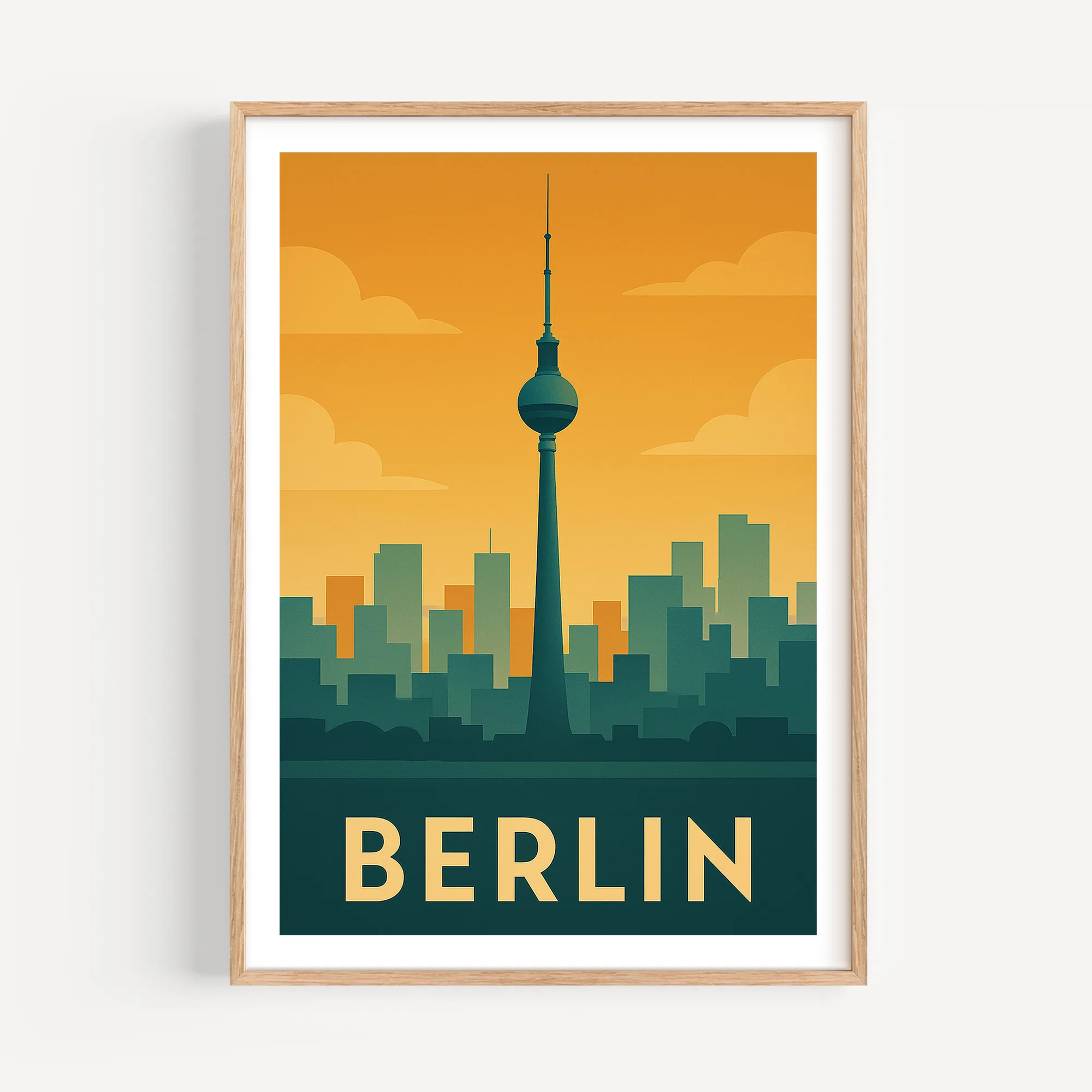 Berlin graphic print