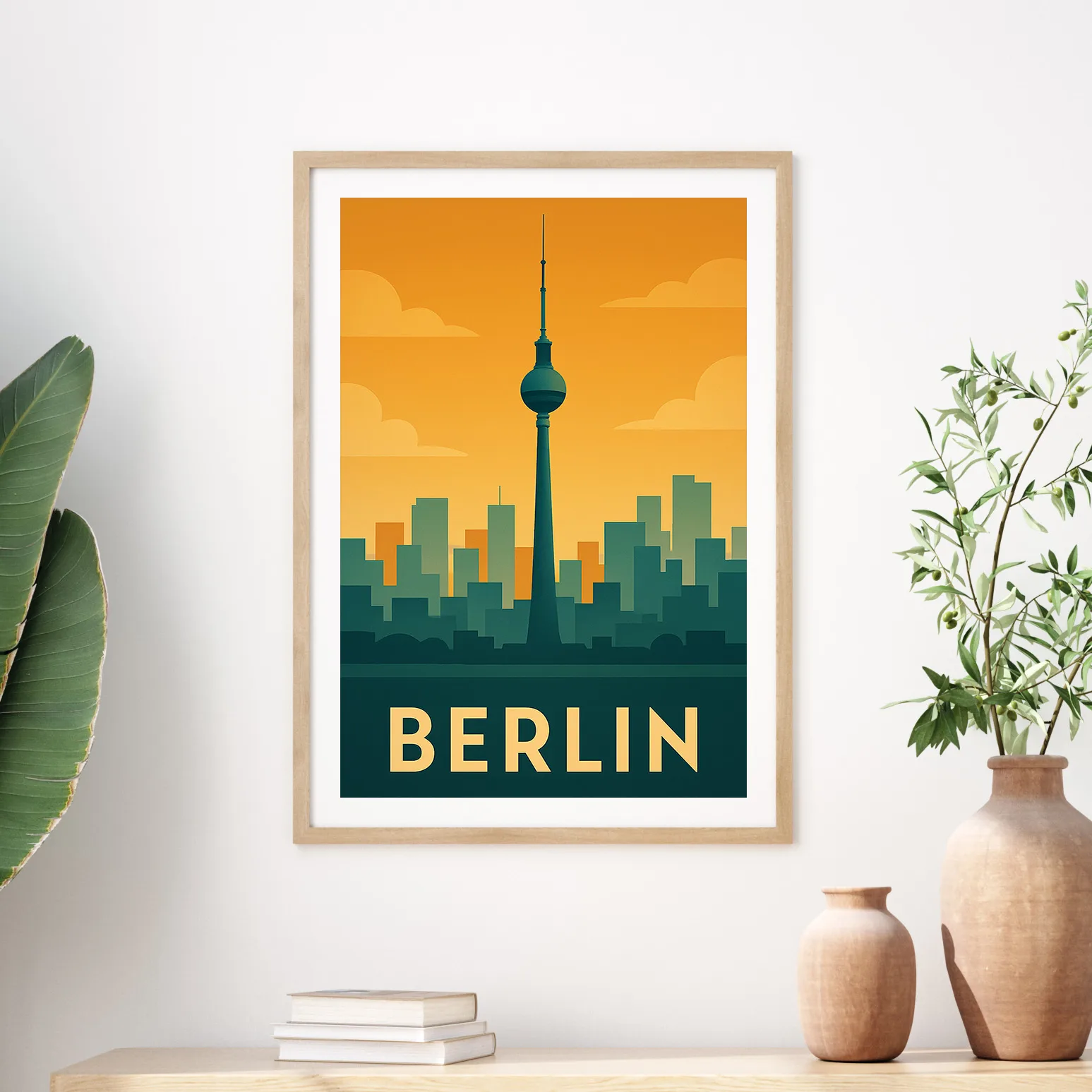 Berlin graphic print
