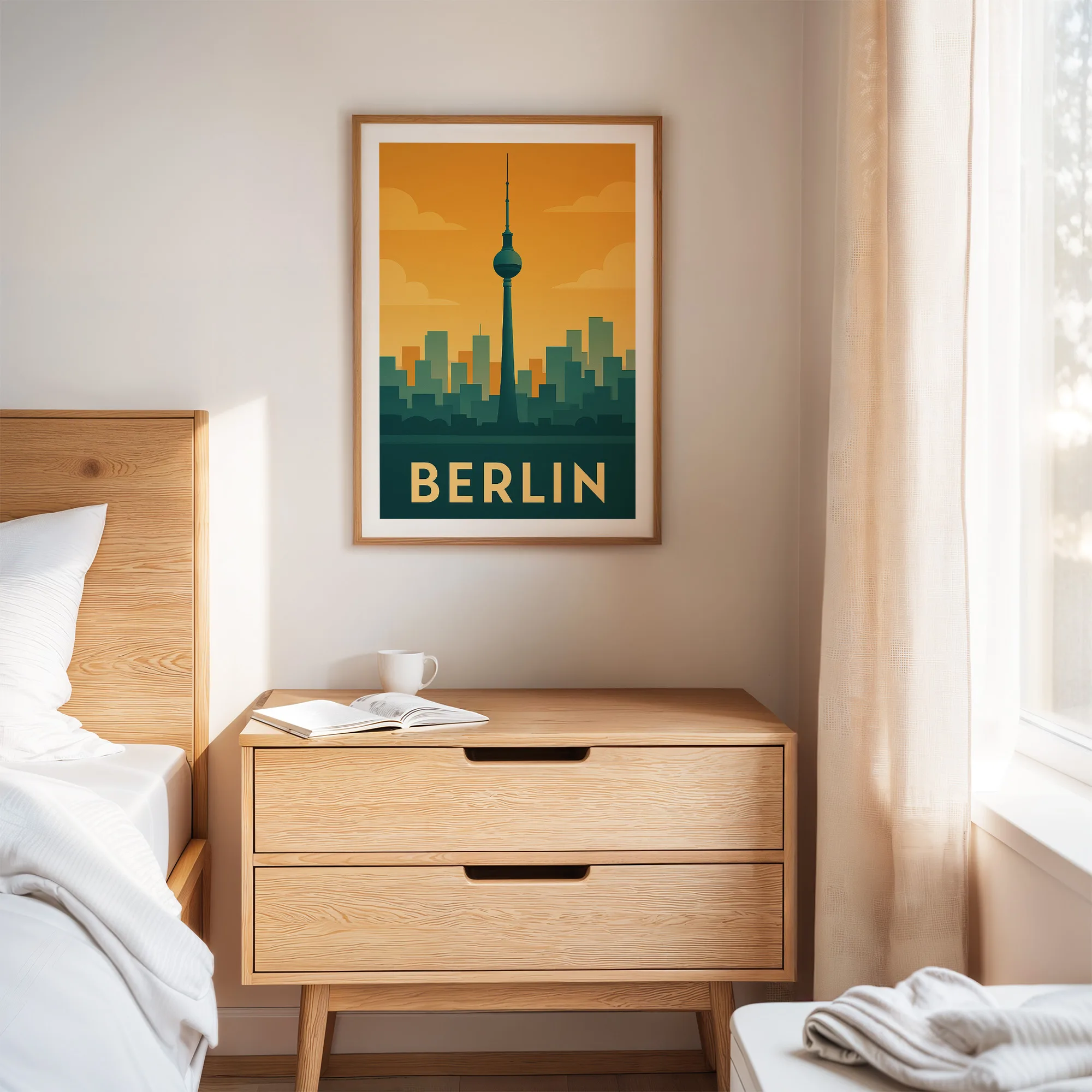 Berlin graphic print
