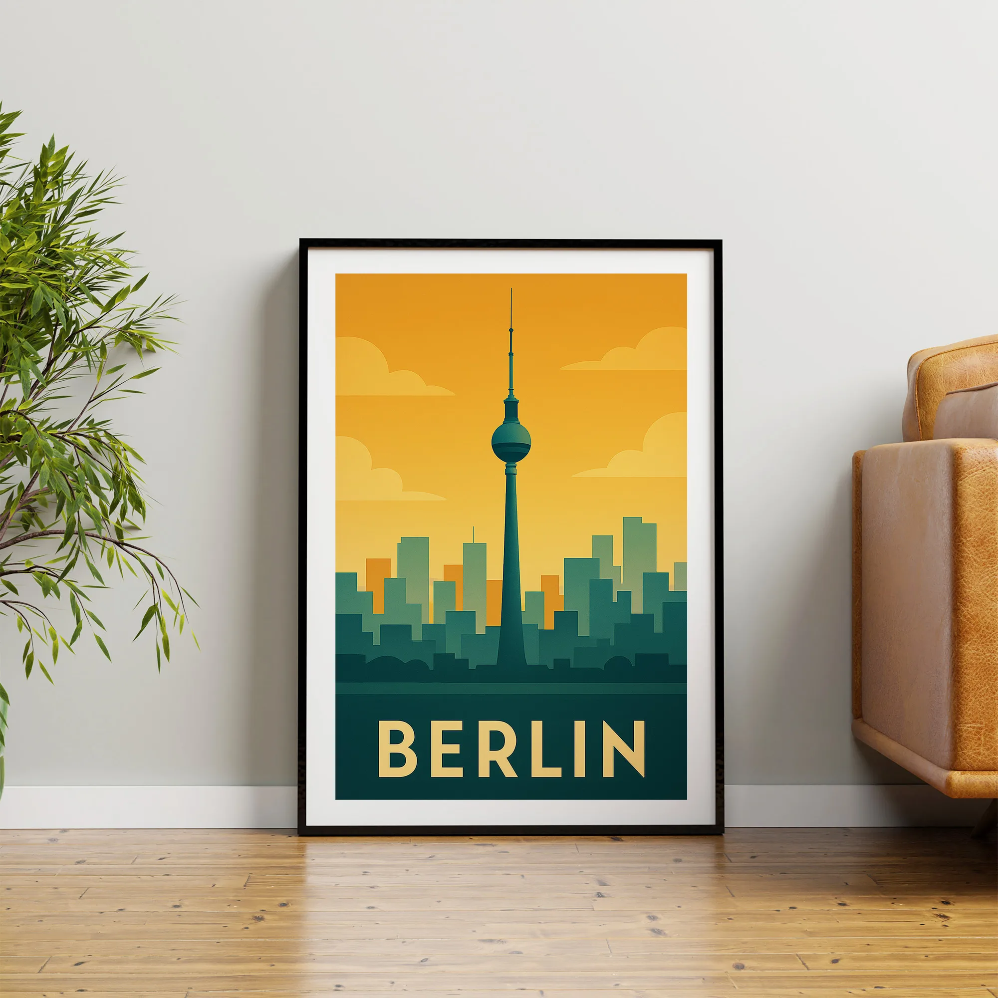 Berlin graphic print