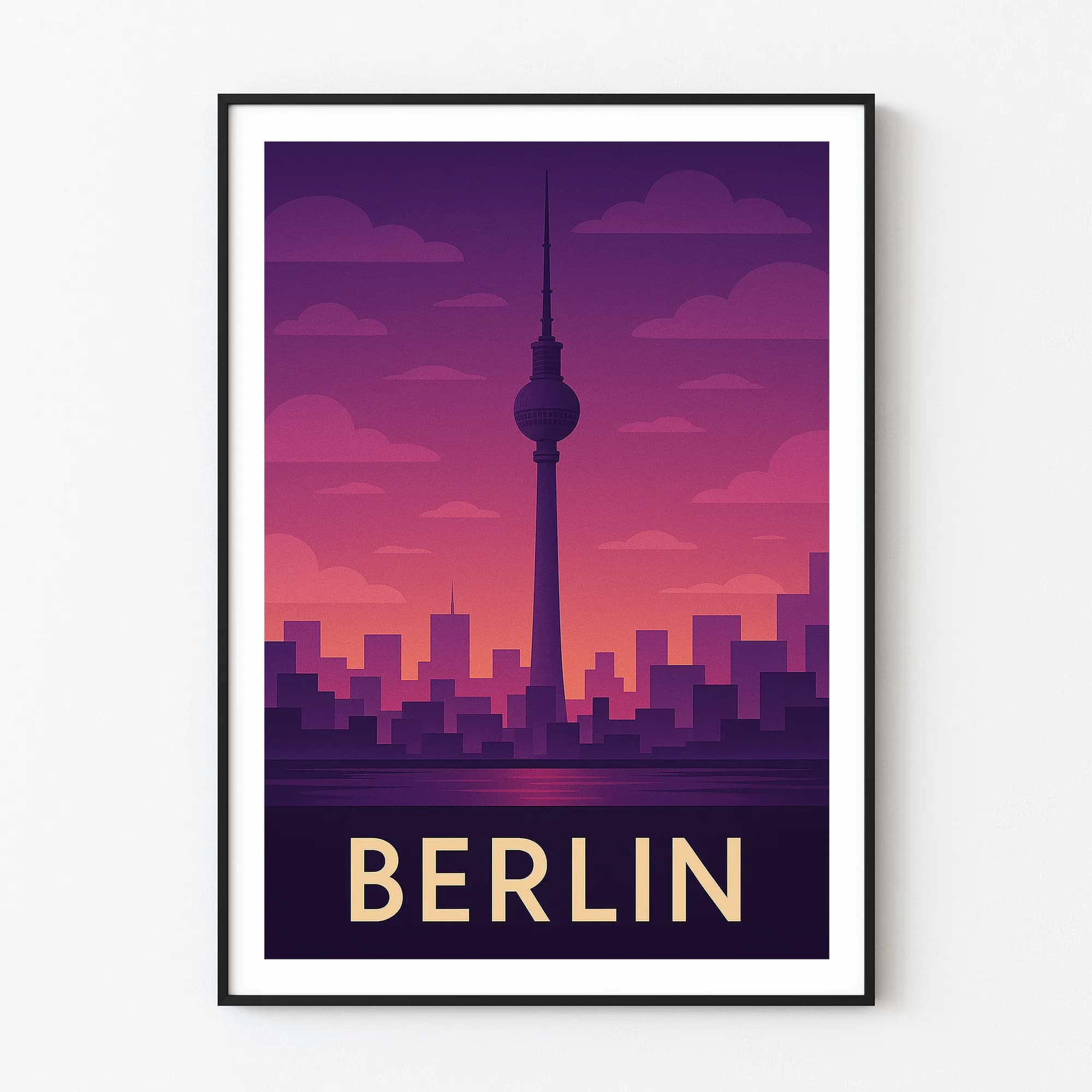 Berlin graphic print