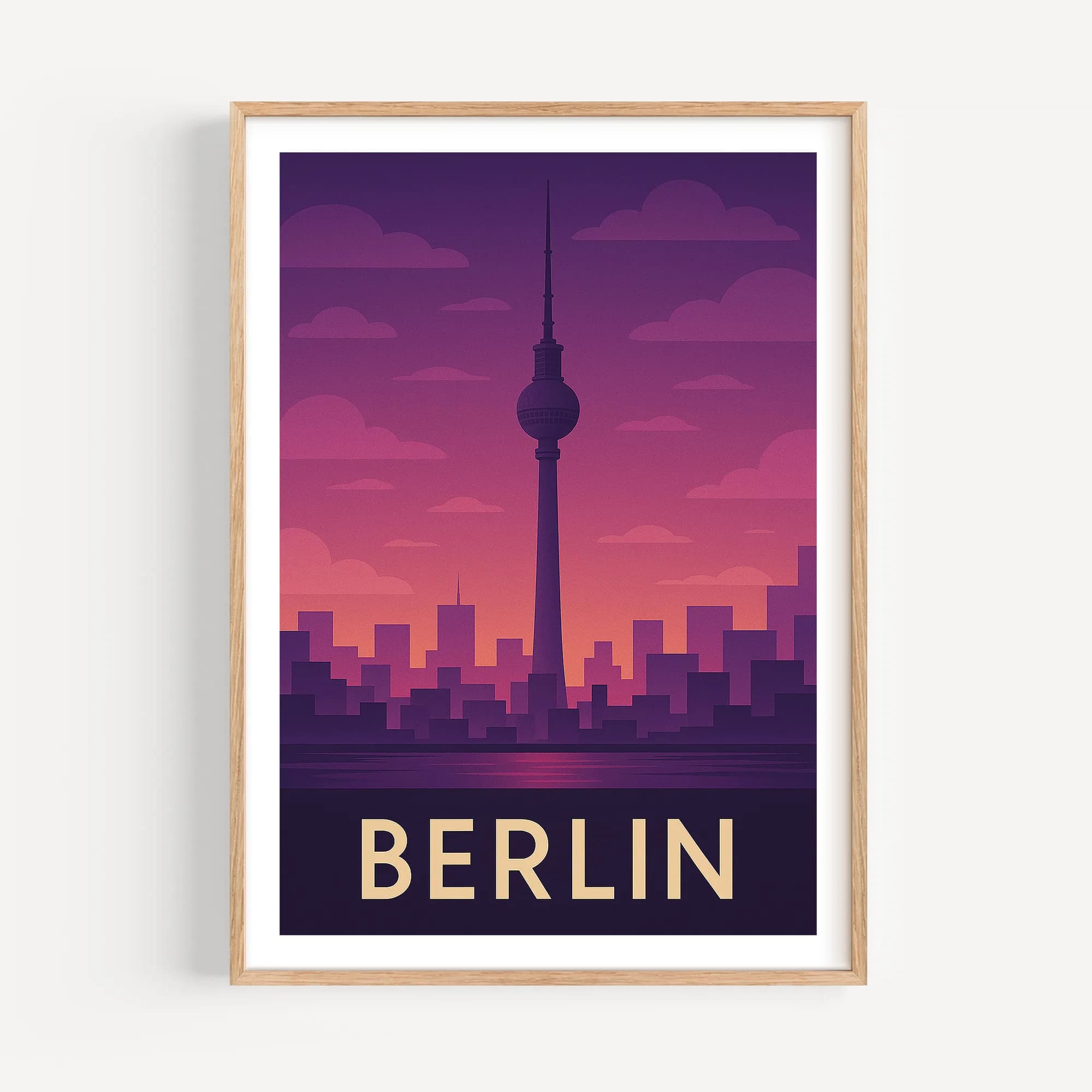 Berlin graphic print