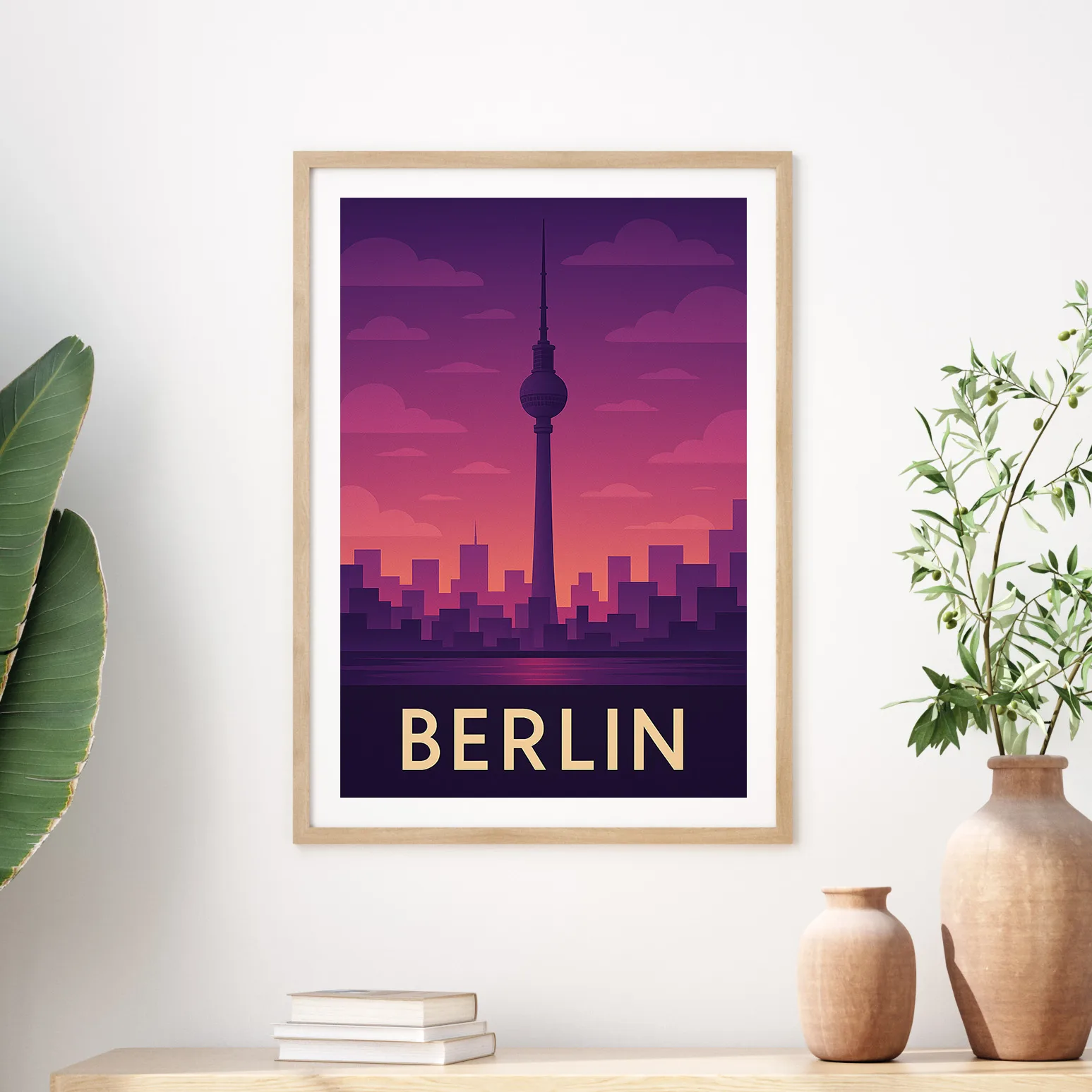 Berlin graphic print