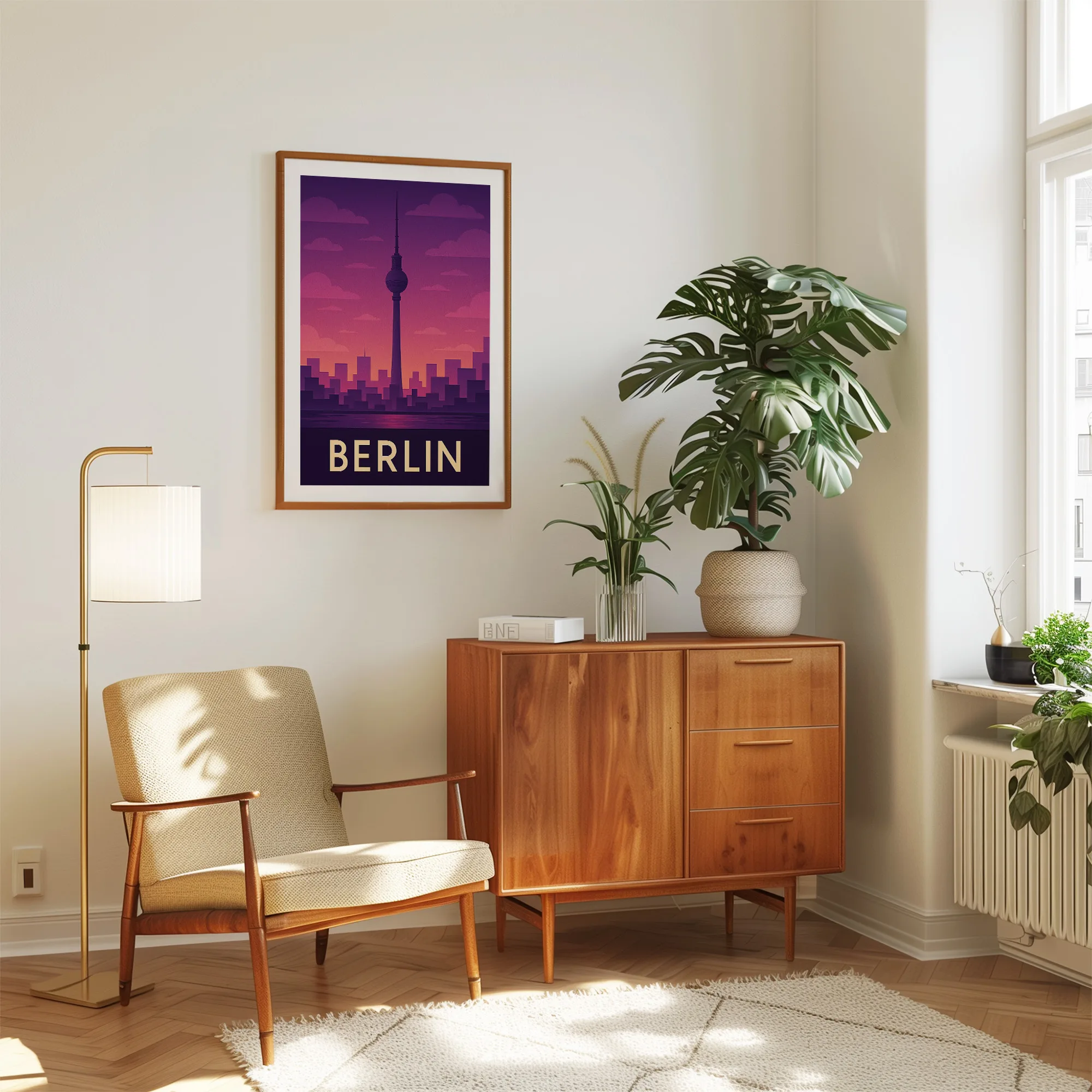 Berlin graphic print
