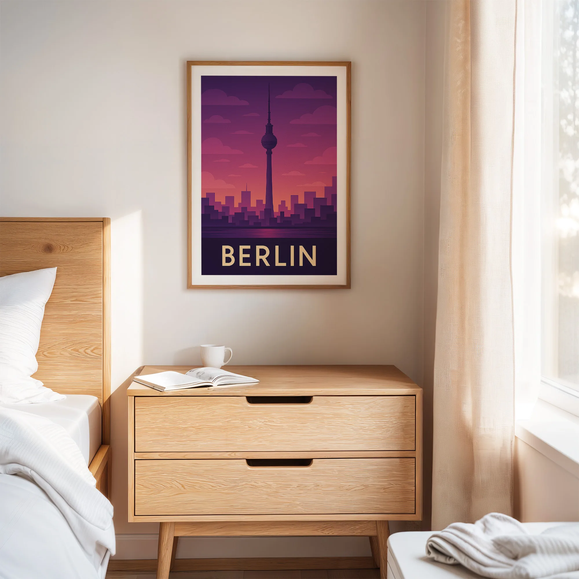 Berlin graphic print