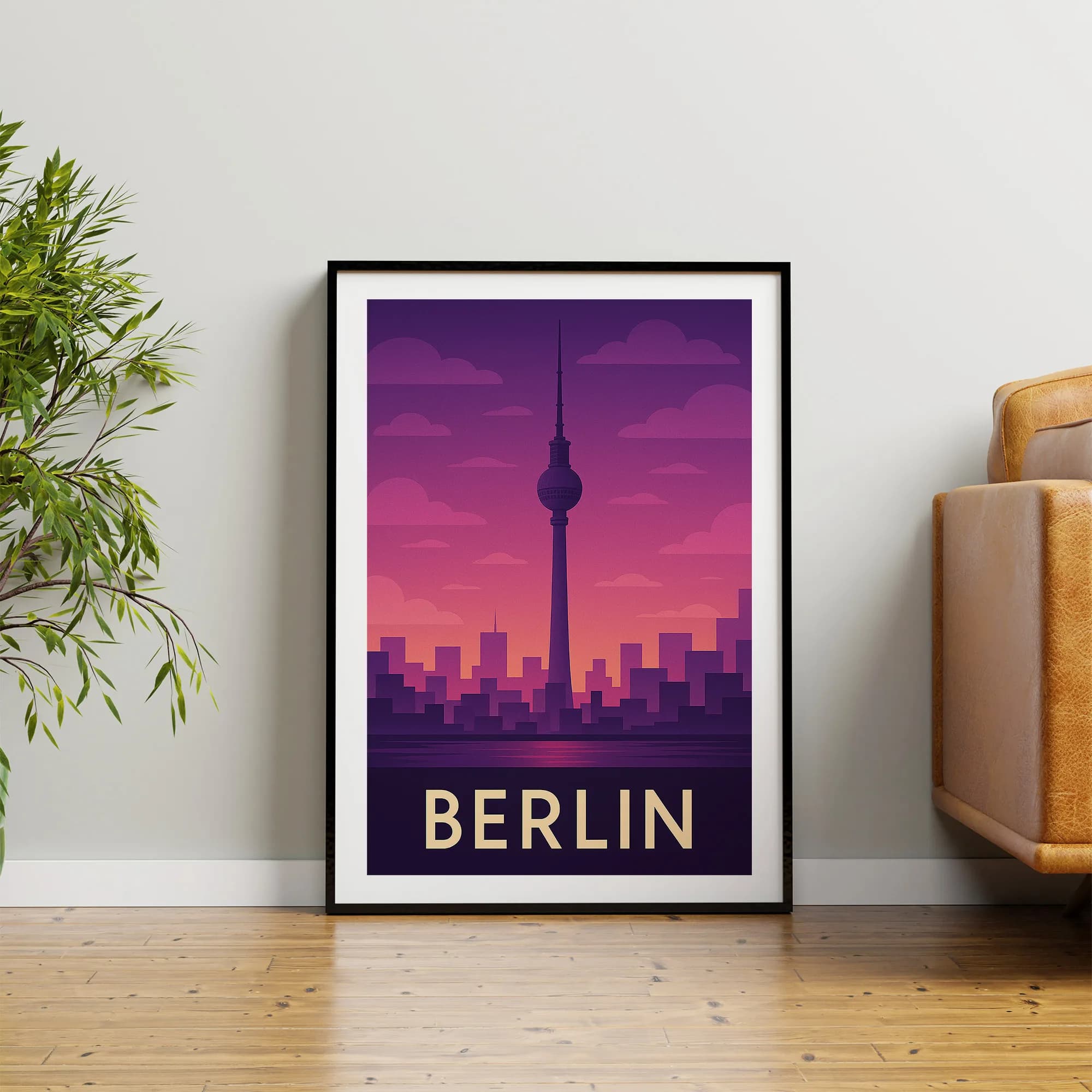 Berlin graphic print