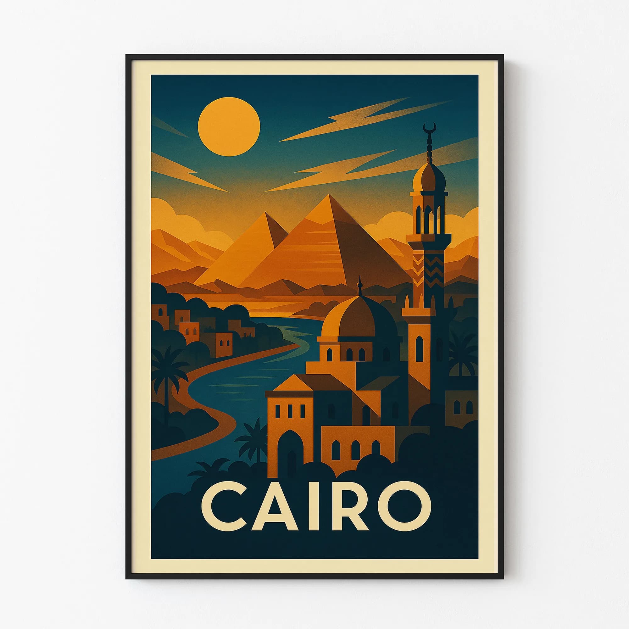 Cairo graphic print