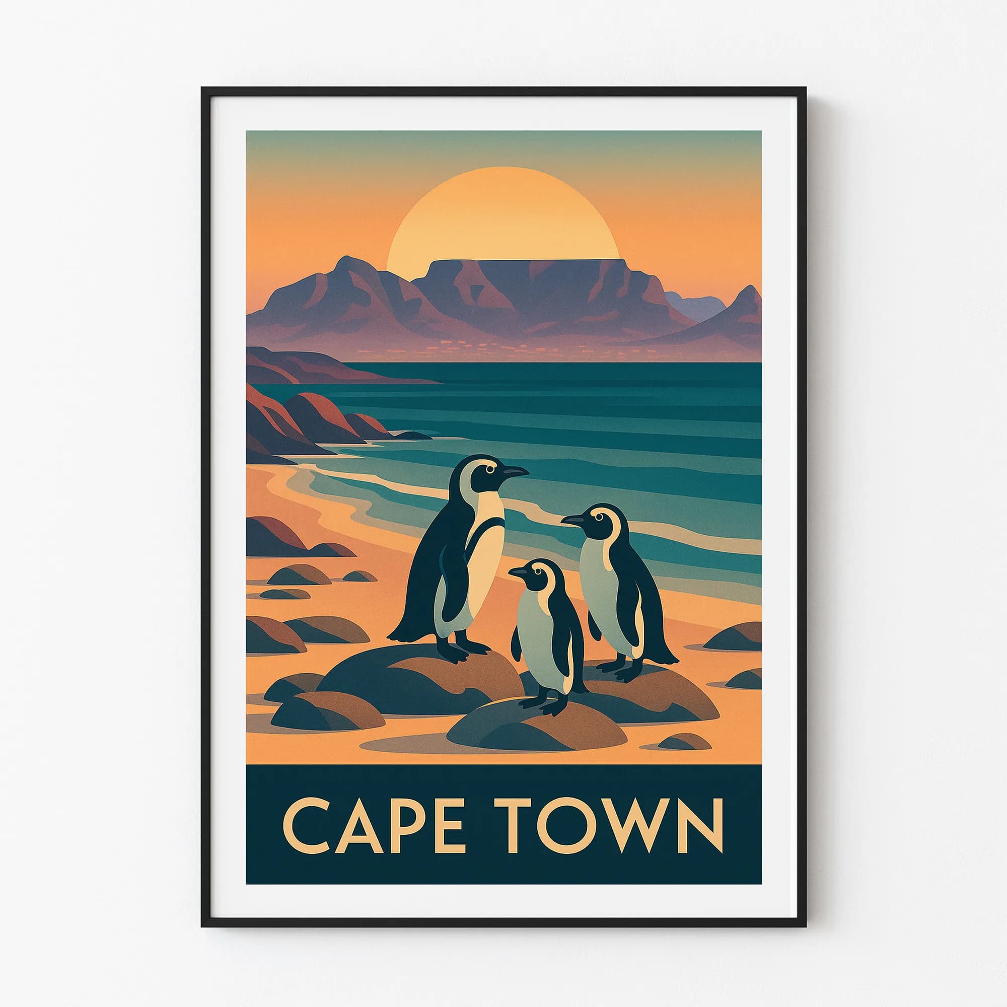 Cape Town graphic print