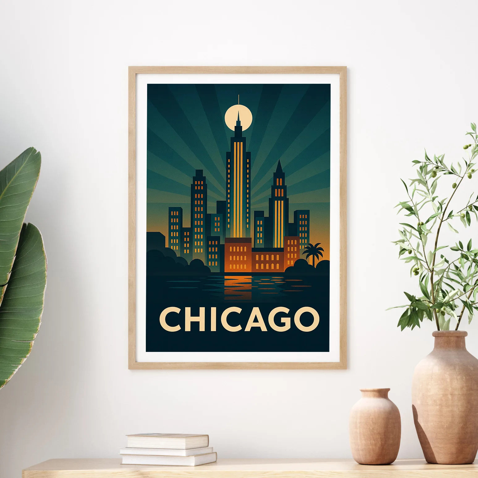 Chicago graphic print