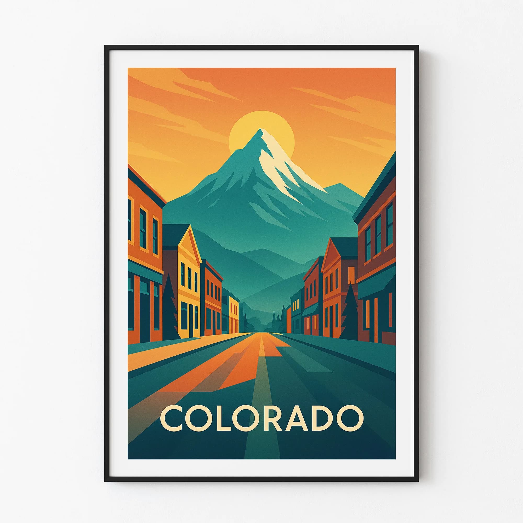 Colorado graphic print