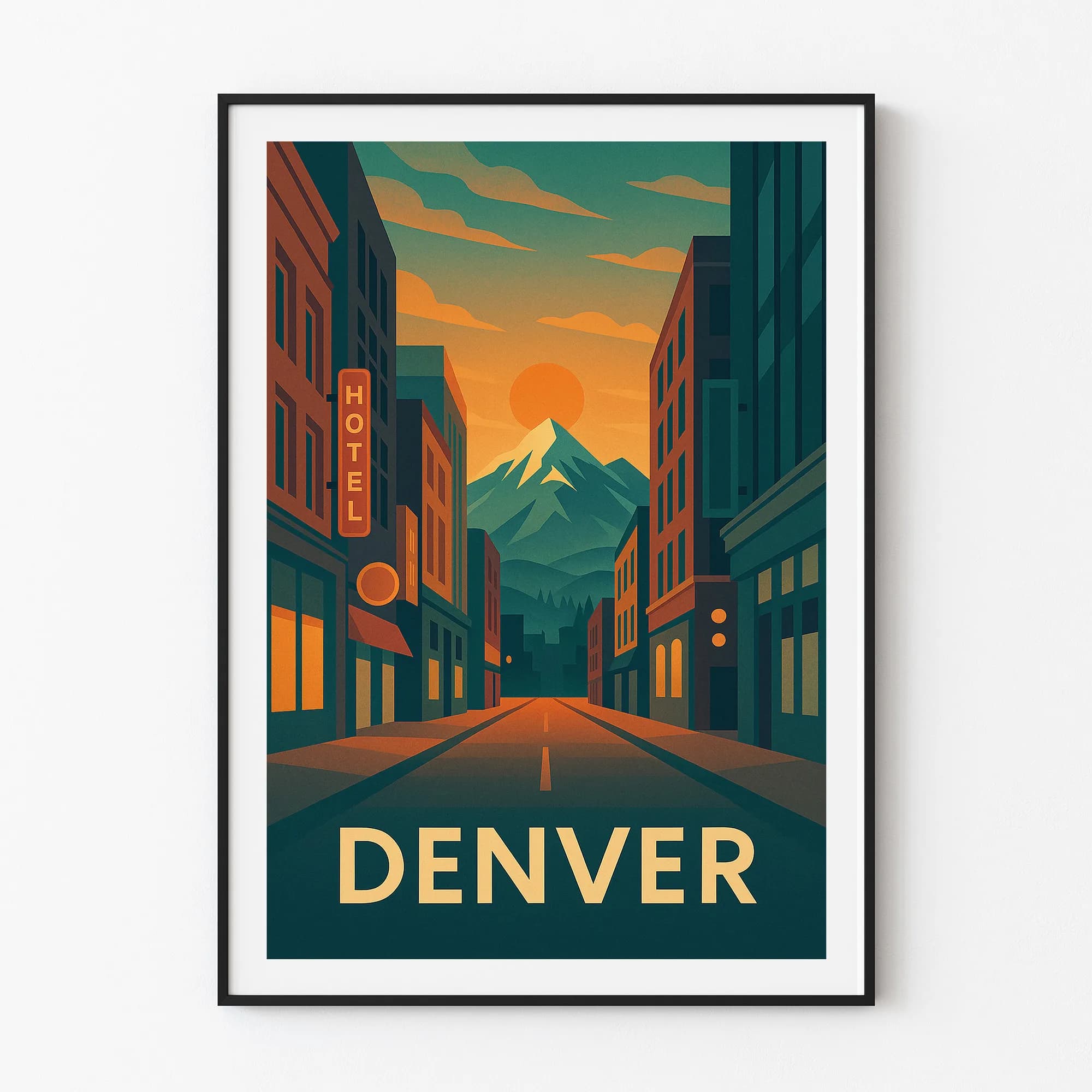 Denver graphic print