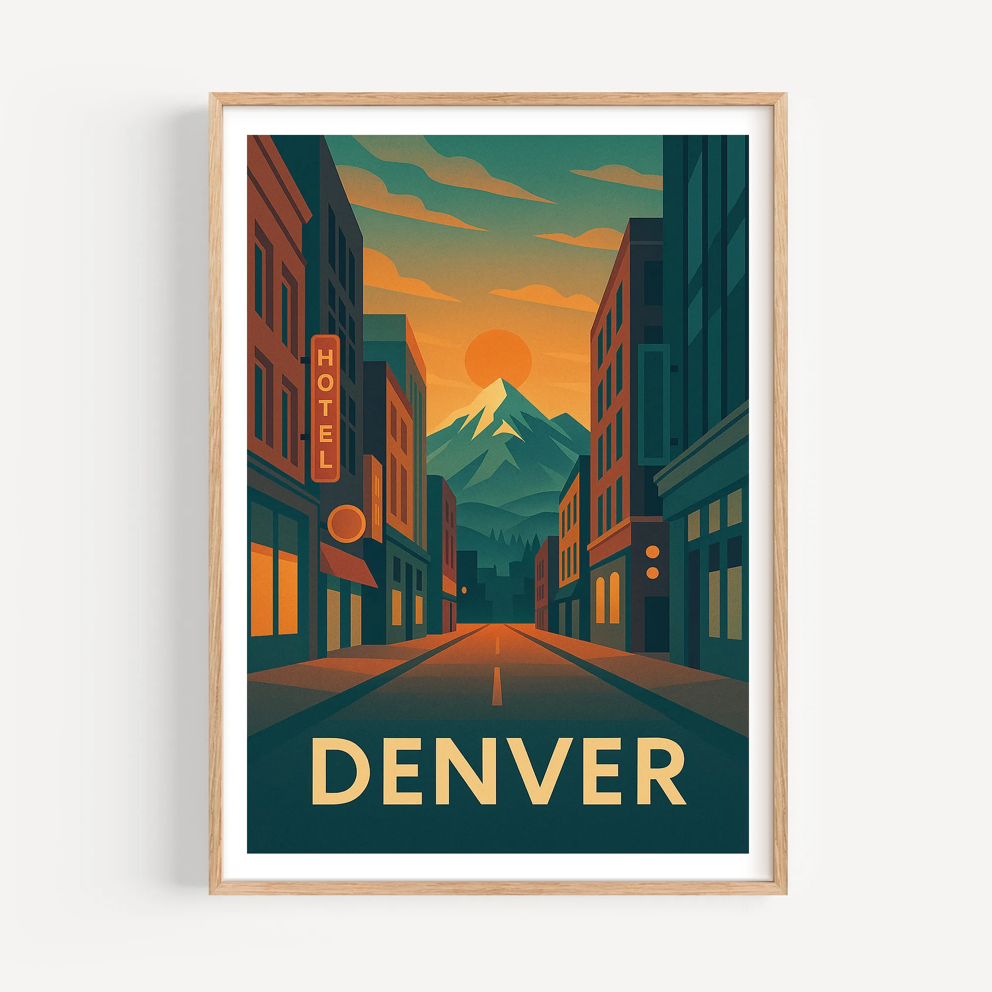 Denver graphic print