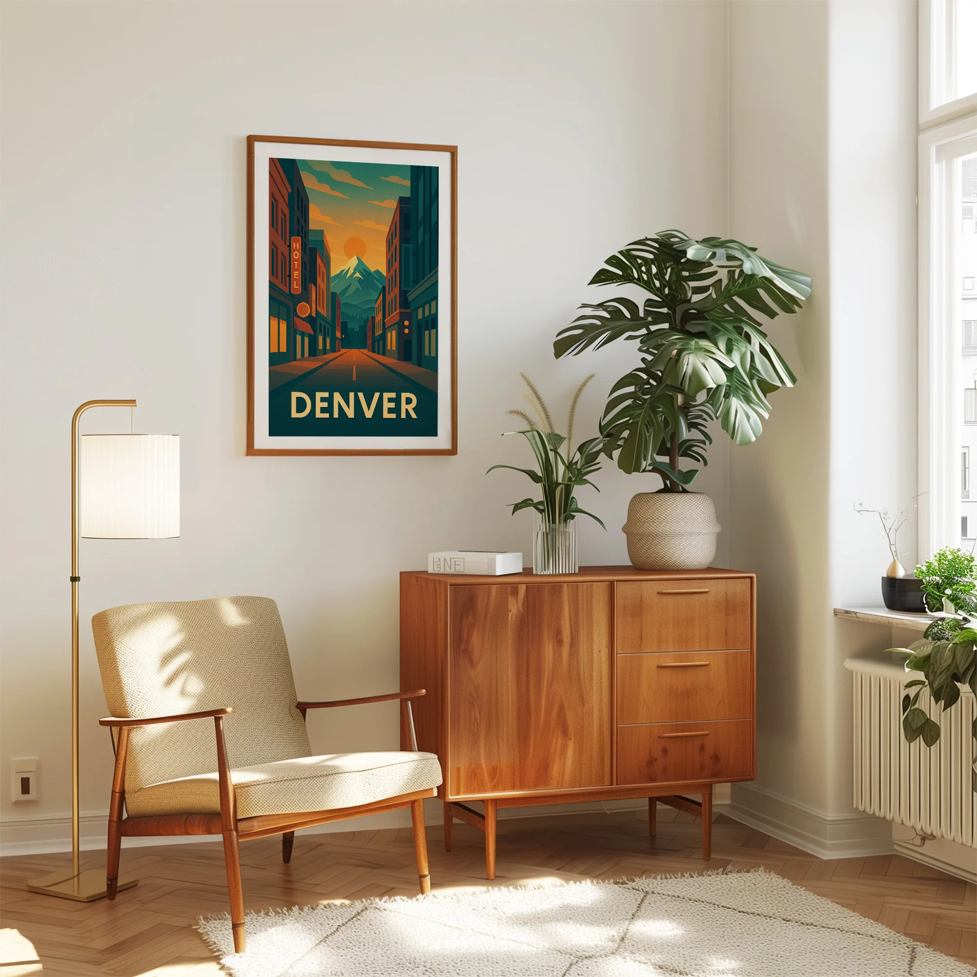 Denver graphic print