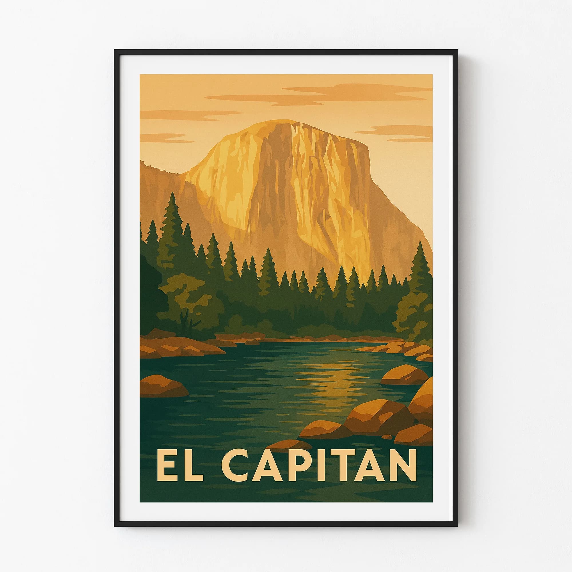 El Capitan graphic print