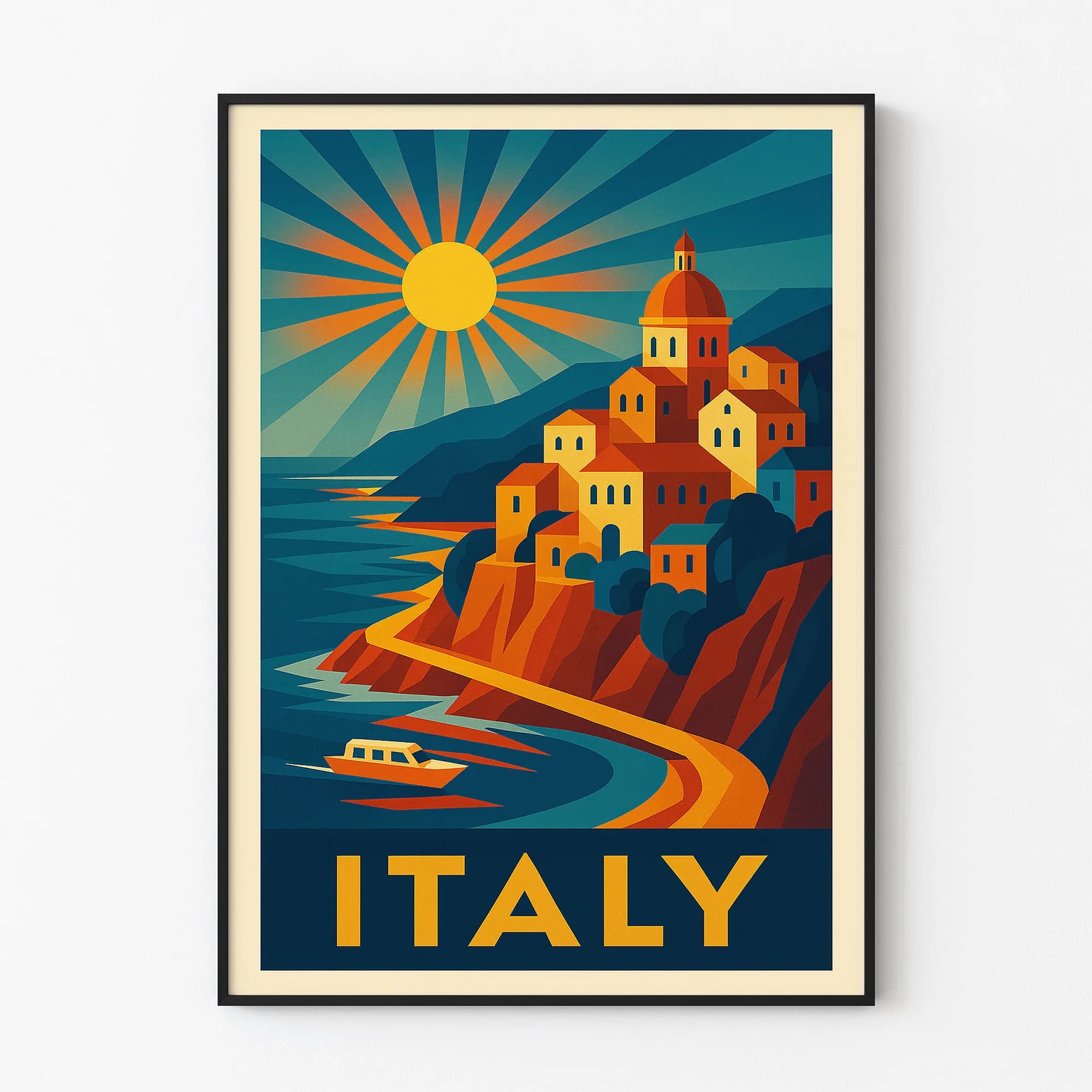 Italy graphic print