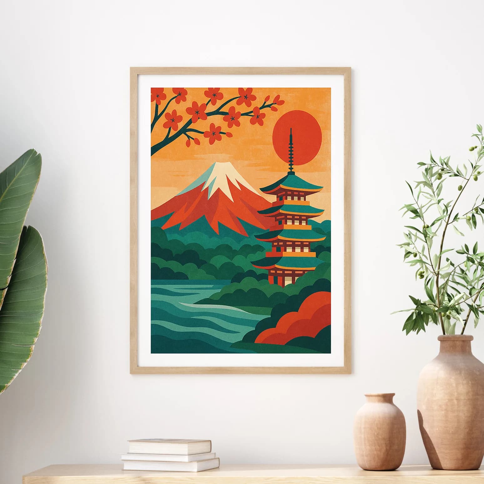 Japan graphic print